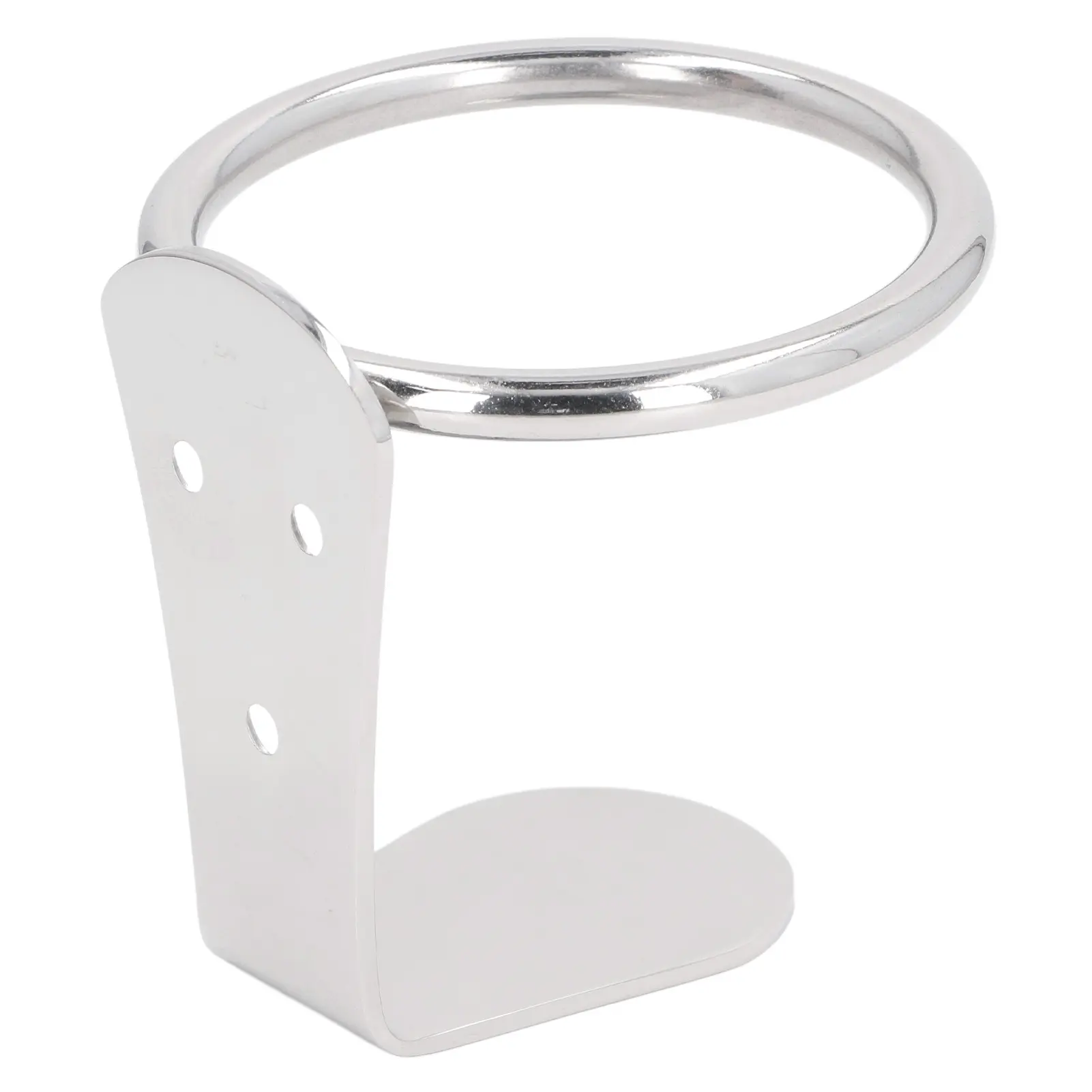 Boat Ring Drink Holder Stainless Steel Rustproof Space Saving Wall Mount Single Boat Drink Mug Holder for RV Yacht