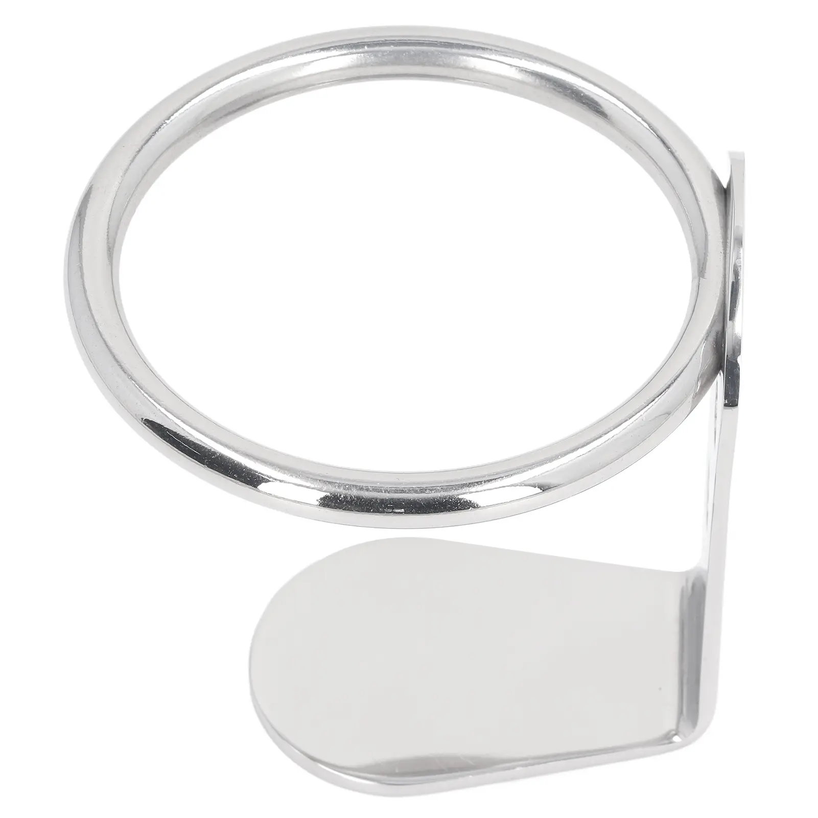 Boat Ring Drink Holder Stainless Steel Rustproof Space Saving Wall Mount Single Boat Drink Mug Holder for RV Yacht