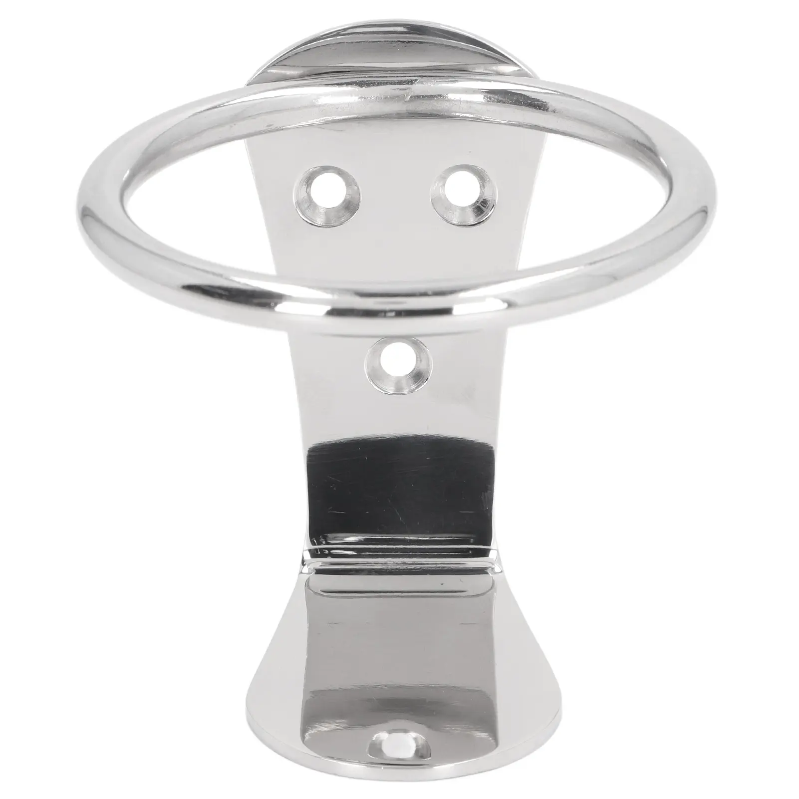 Boat Ring Drink Holder Stainless Steel Rustproof Space Saving Wall Mount Single Boat Drink Mug Holder for RV Yacht