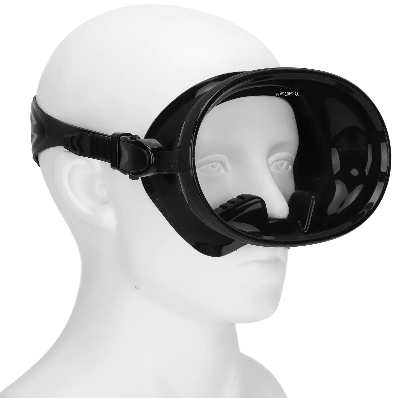 Snorkeling Goggles Perfect Fitting Oval Universal Snorkeling Gear Ultra Clear Tempered Glass for Men Women for Water Sports