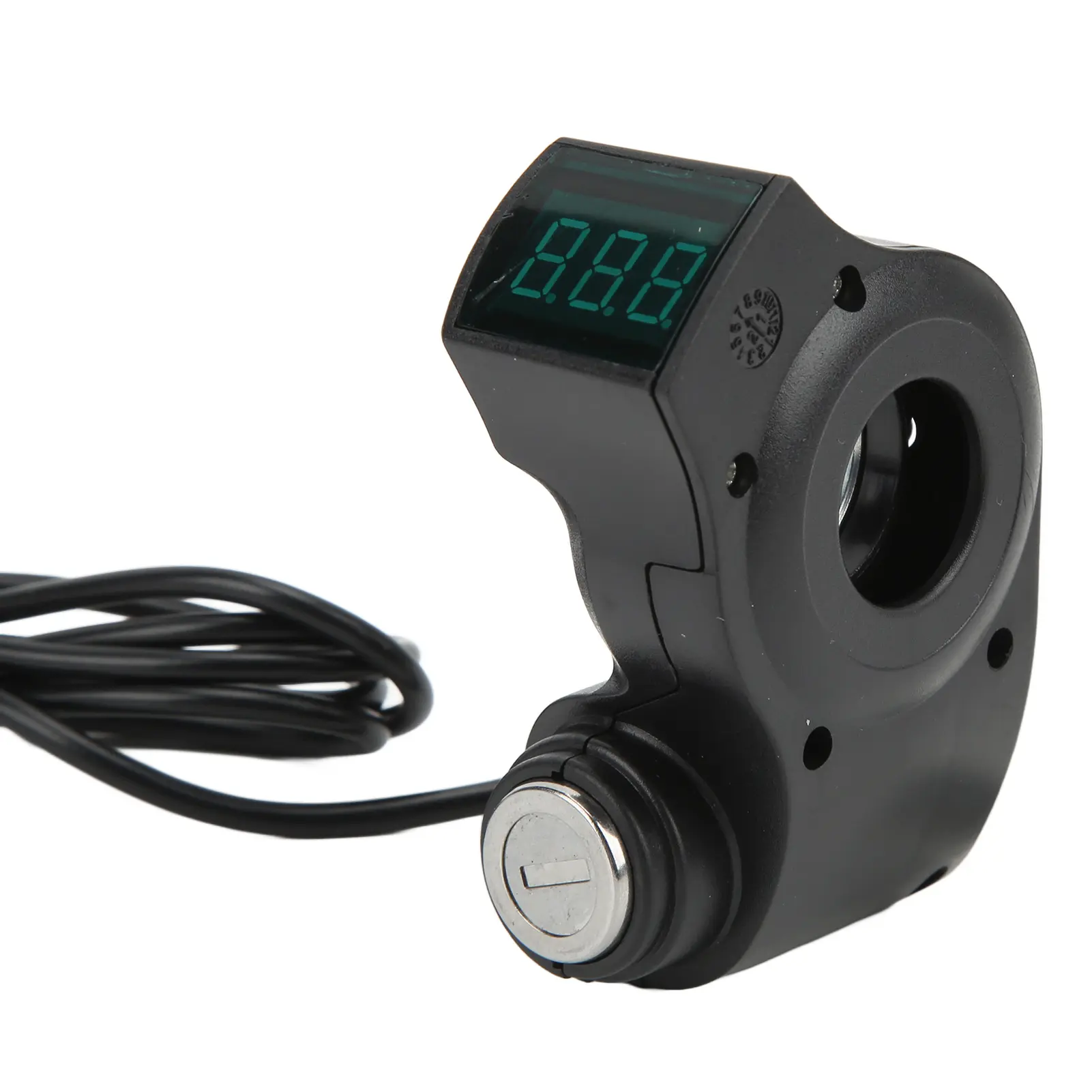 Electric Scooter Ignition Lock 3 Pin Plug Plastic ABS One Button Start Scooter Switch Lock with 2 Keys for KUGOO for M4 Scooter