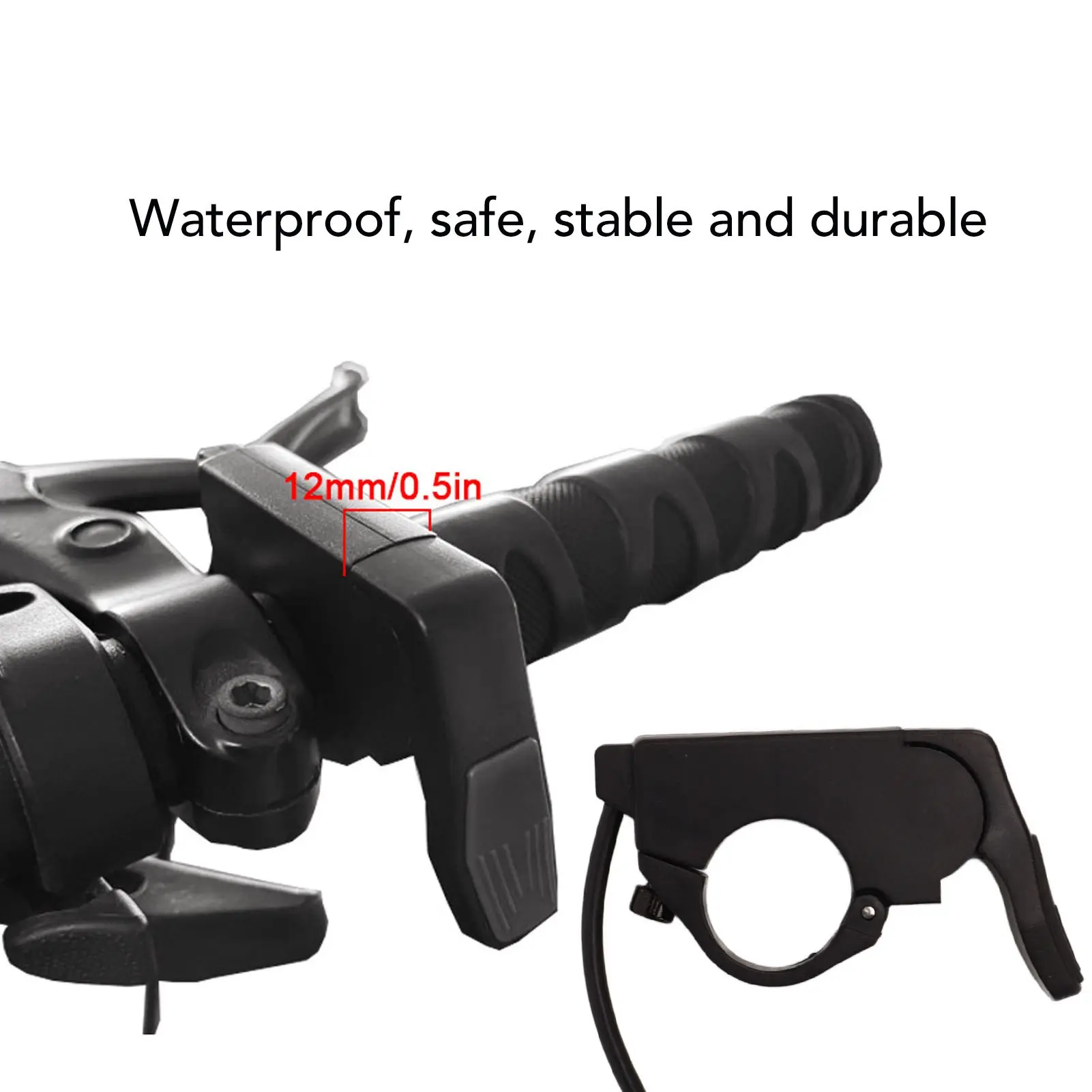 109R Electric Bike Thumb Throttle 109R Electric Bike Conversion Thumb Throttle Left Right Quick Release Scooter Thumb Throttle
