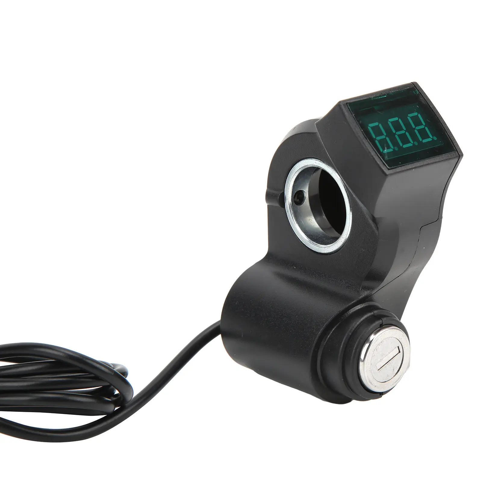 Electric Scooter Ignition Lock 3 Pin Plug Plastic ABS One Button Start Scooter Switch Lock with 2 Keys for KUGOO for M4 Scooter