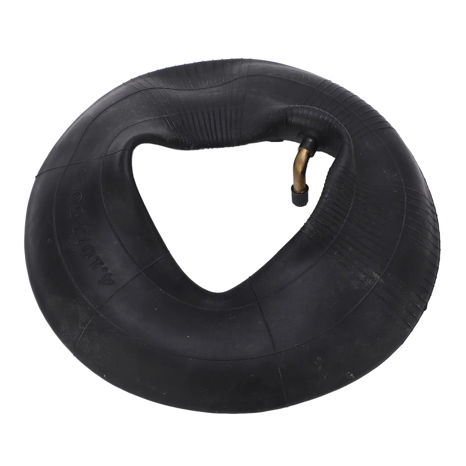 Scooter Tire Tube Set 4.10/3.50-4 Rubber Thickened Outer Tire Inner Tube with Bent Valve for Electric Scooter Replacement