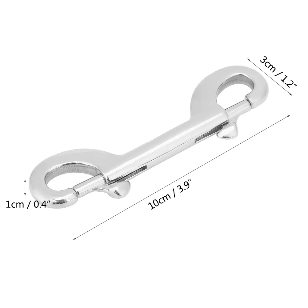 Double End Diving Snap Bolt for BCD Double Ended Bolt Snap KEEP DIVING316 Stainless Steel Double End Diving Snap Bolt for BCD