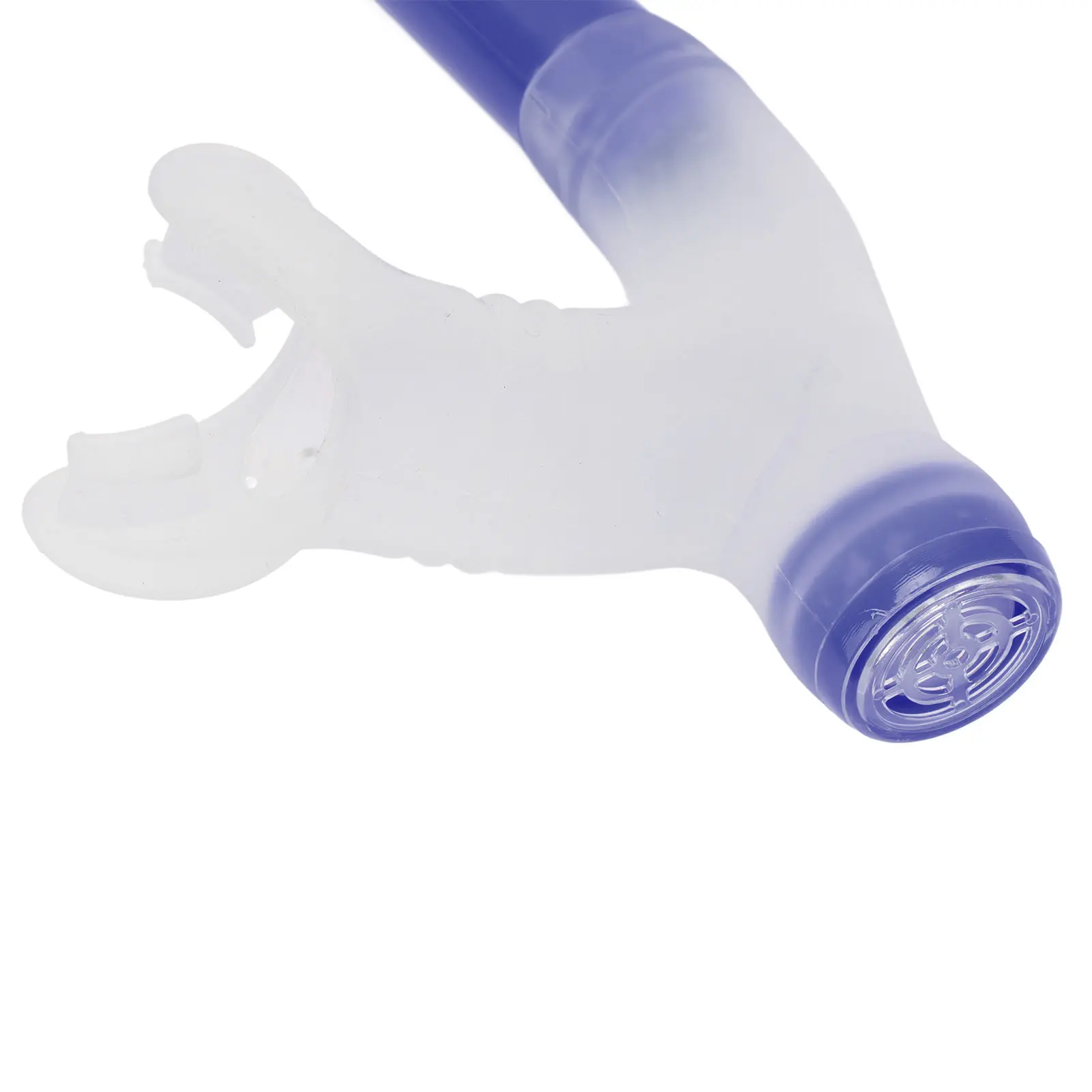 Swimming Snorkel Reduced Drag Silicone Swimming Breathing Tube with Adjustable Head Brace for Adults for Snorkeling Diving