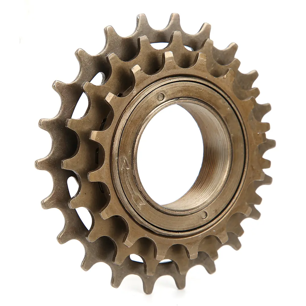 16/19/22T 3 Speed Bike Flywheel Metal Simple Installation Bicycle Freewheel Accessory for Mountain Road Bike