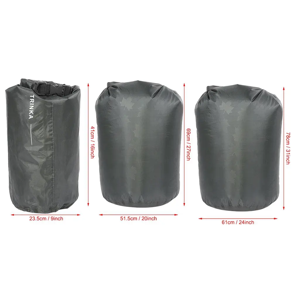 Beach Dry Bag Portable Outdoor Activities Waterproof Bag Pouch for Camping Drifting Hiking Waterproof Dry Pack Waterproof Bag