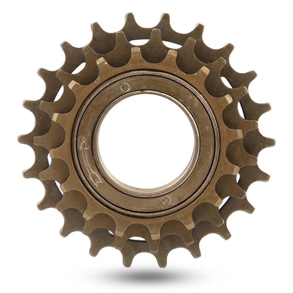 16/19/22T 3 Speed Bike Flywheel Metal Simple Installation Bicycle Freewheel Accessory for Mountain Road Bike