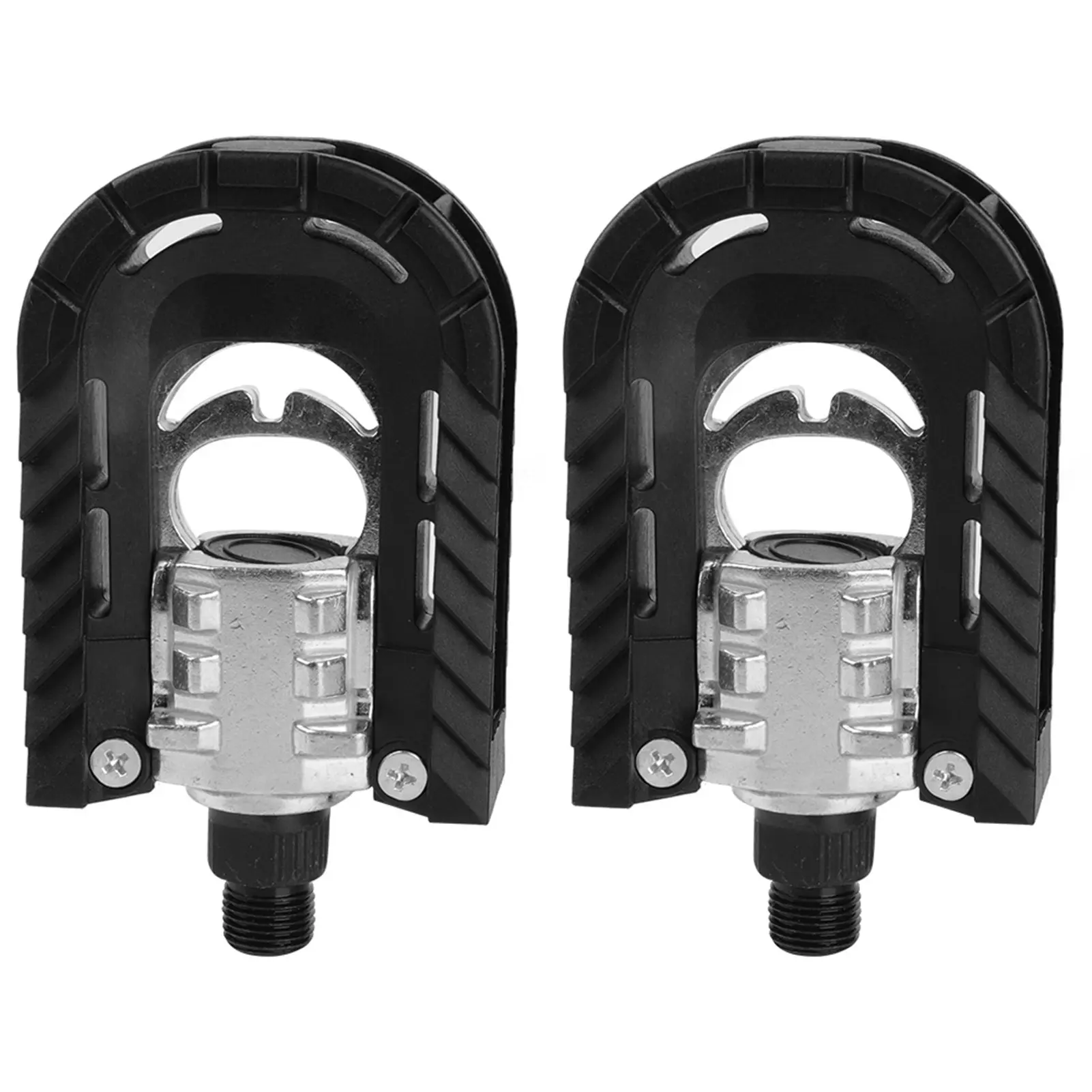 1 Pair Aluminum Alloy Folding Bike Bicycle Pedals Anti Slip Bike Pedals Replacement Outdoor Cycling Accessory