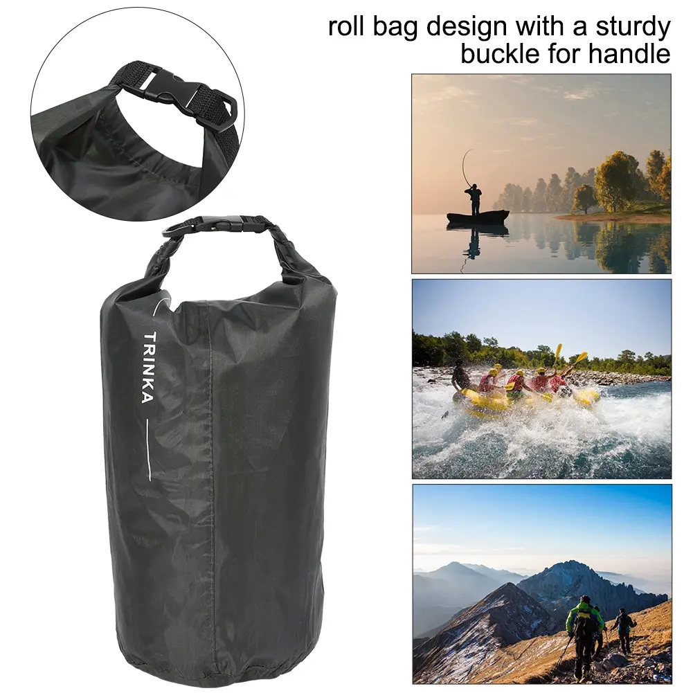 Beach Dry Bag Portable Outdoor Activities Waterproof Bag Pouch for Camping Drifting Hiking Waterproof Dry Pack Waterproof Bag