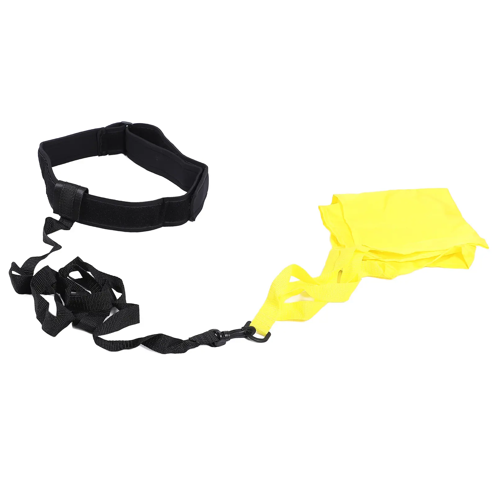 Swim Parachute Resistance Belt Set Nylon PP Anti Loosening Buckle Swimming Parachute Resistance Training Set for Kids Adults