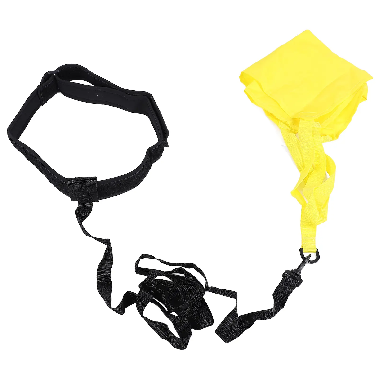 Swim Parachute Resistance Belt Set Nylon PP Anti Loosening Buckle Swimming Parachute Resistance Training Set for Kids Adults