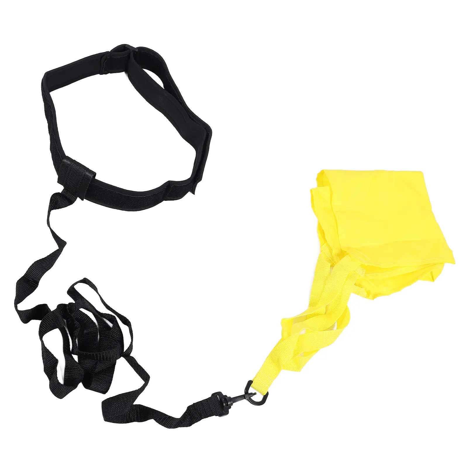 Swim Parachute Resistance Belt Set Nylon PP Anti Loosening Buckle Swimming Parachute Resistance Training Set for Kids Adults