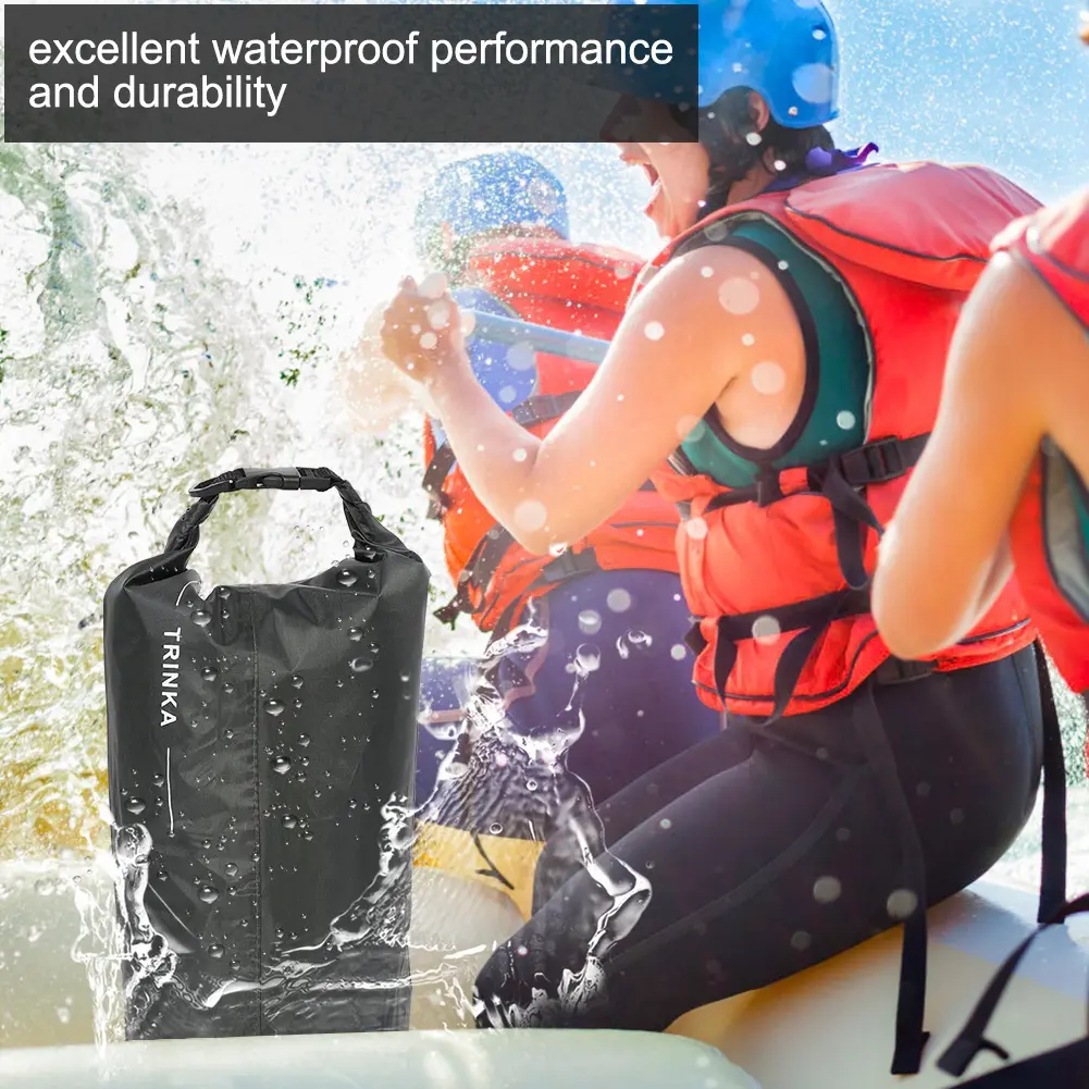 Beach Dry Bag Portable Outdoor Activities Waterproof Bag Pouch for Camping Drifting Hiking Waterproof Dry Pack Waterproof Bag