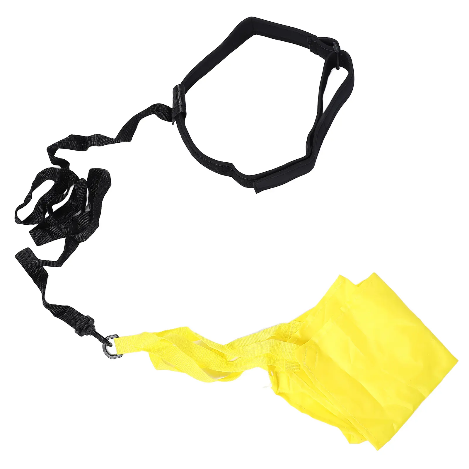 Swim Parachute Resistance Belt Set Nylon PP Anti Loosening Buckle Swimming Parachute Resistance Training Set for Kids Adults