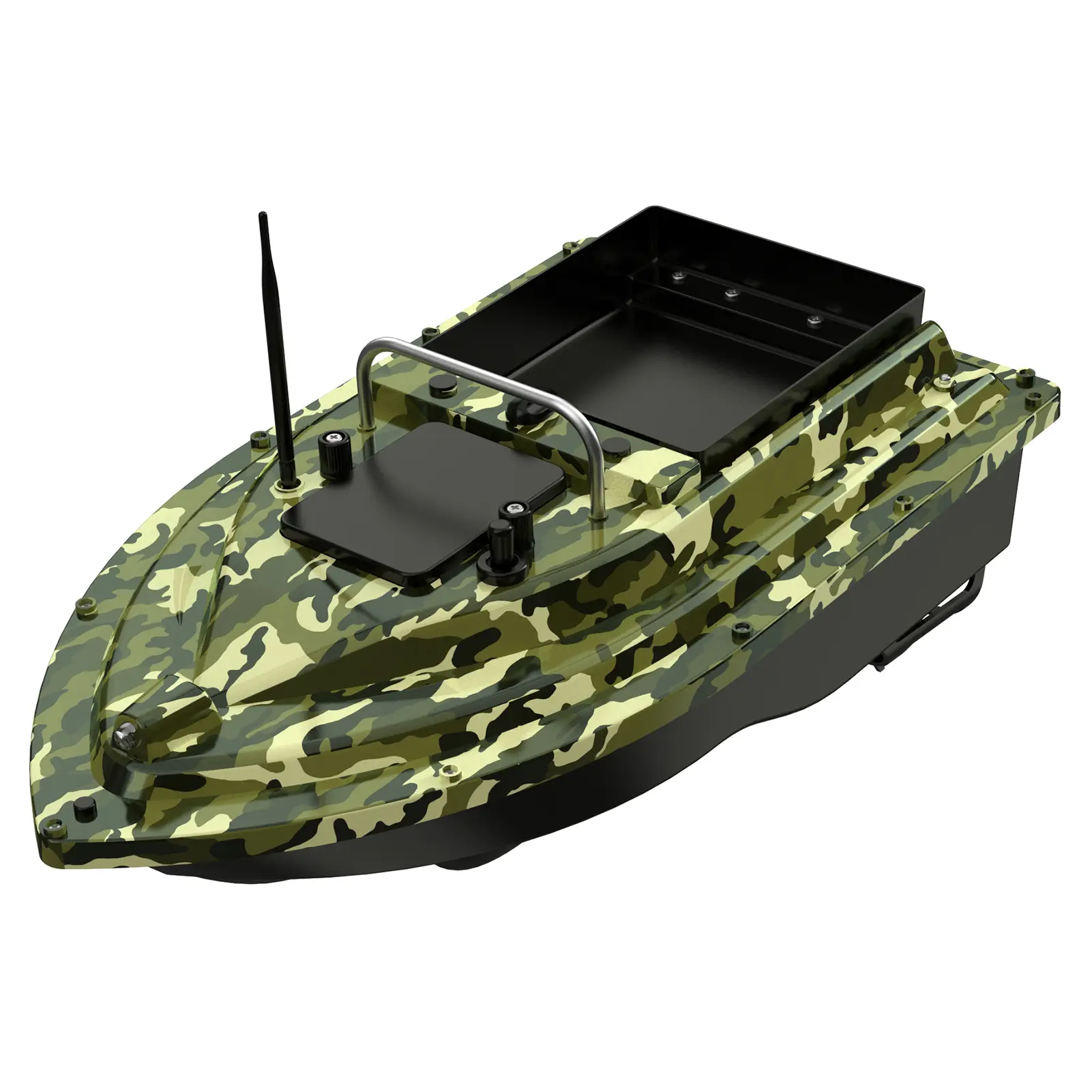 Fishing Bait Boat GPS Bait Boat GPS Fishing Bait Boat with Large Bait Container Automatic Bait Boat with 400-500M Remote Range