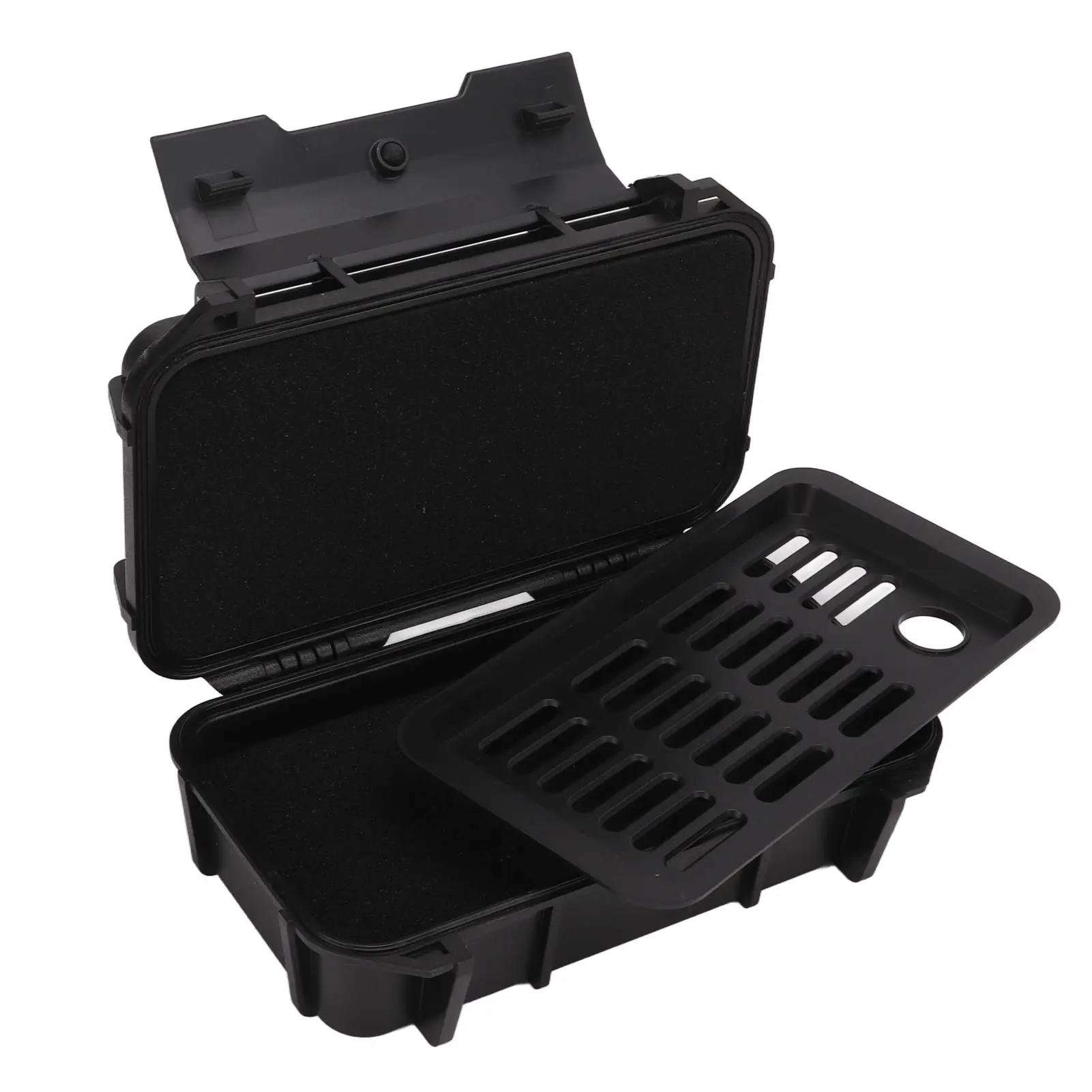 Camping Waterproof Box ABS Plastic Shockproof Safety Instrument Tool Box Storage Toolbox for Outdoor Camping Travel