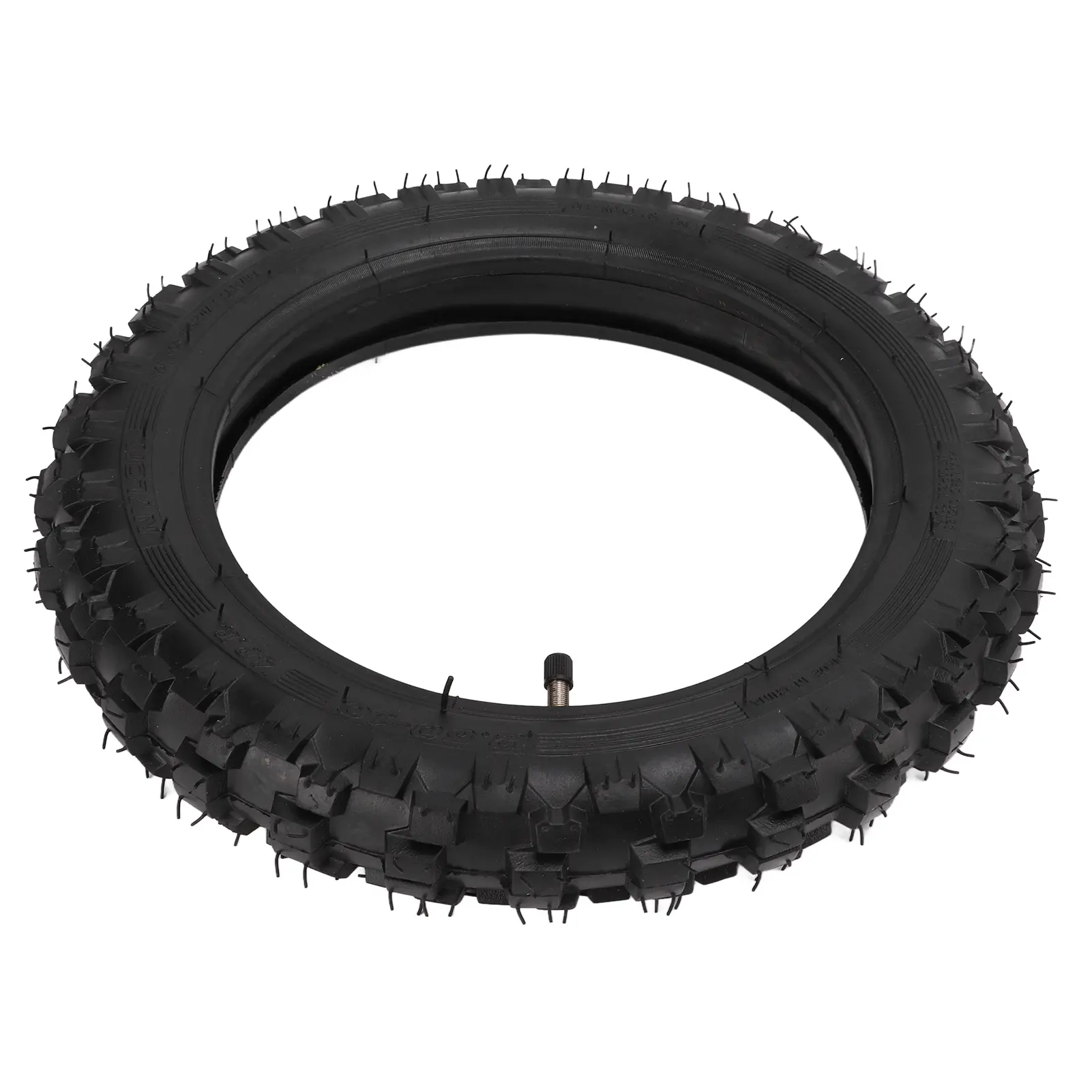 2.50-10 Inch Off Road Tire and Inner Tube Replacement Rubber Thickened Tires with Straight Vavle for CRF50 Dirt Bike