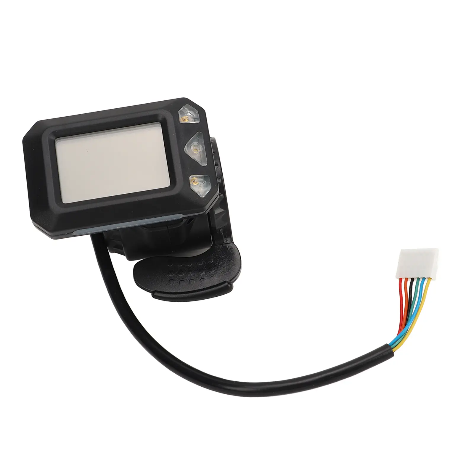 Electric Scooter Display Exquisite Workmanship 36V 6 Pins Thumb Throttle Display for 5.5‑6.5 Inch Small Electric Scooter Riding