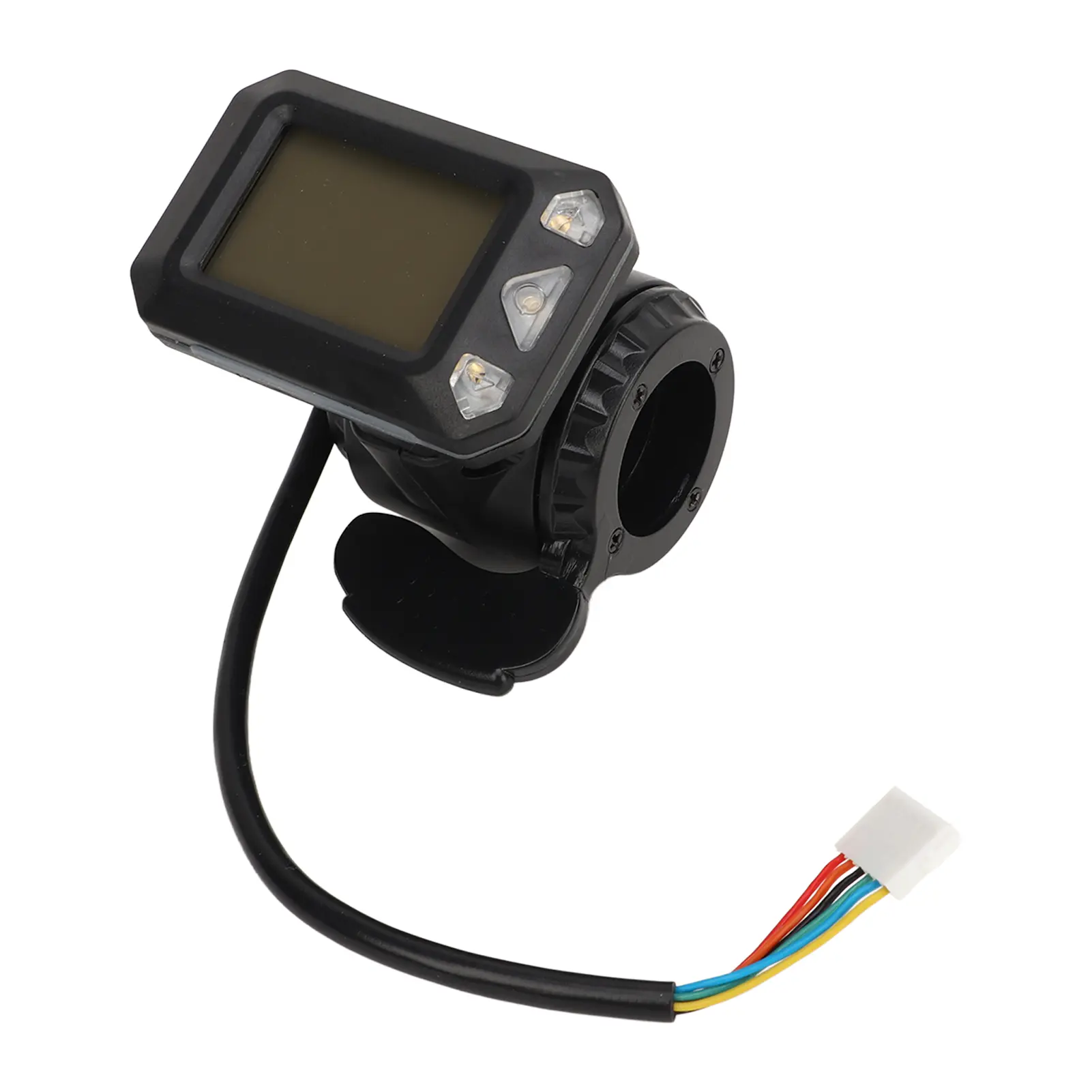 Electric Scooter Display Exquisite Workmanship 36V 6 Pins Thumb Throttle Display for 5.5‑6.5 Inch Small Electric Scooter Riding