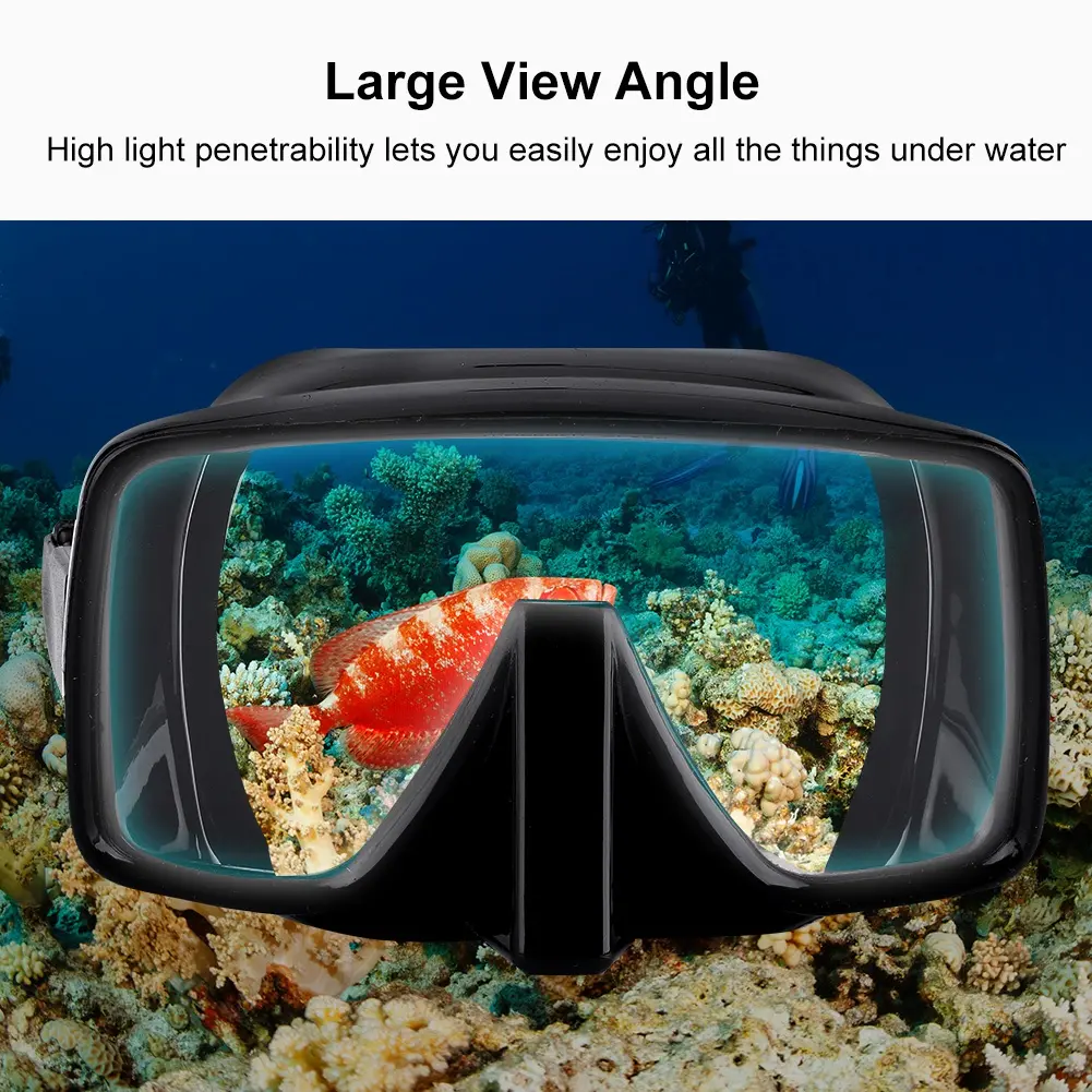 Diving Goggles Silicone Diving Mask Scuba Underwater Diving Mask Silicone Diving Goggle for Salvage/ Scuba Diving Diving Mask