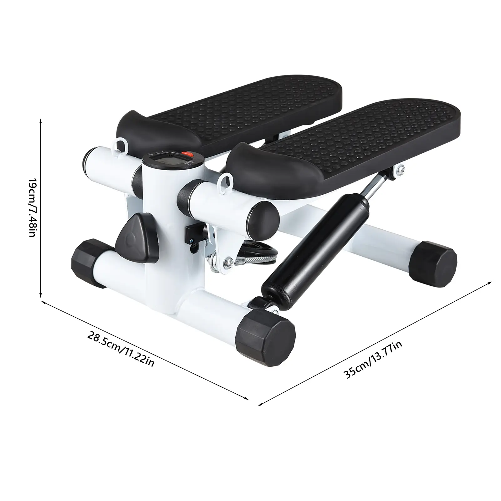 Stepper For Exercise At Home With Resistance Bands LCD Display Capacity 100kg Stair Stepper Mini steppers for exercise