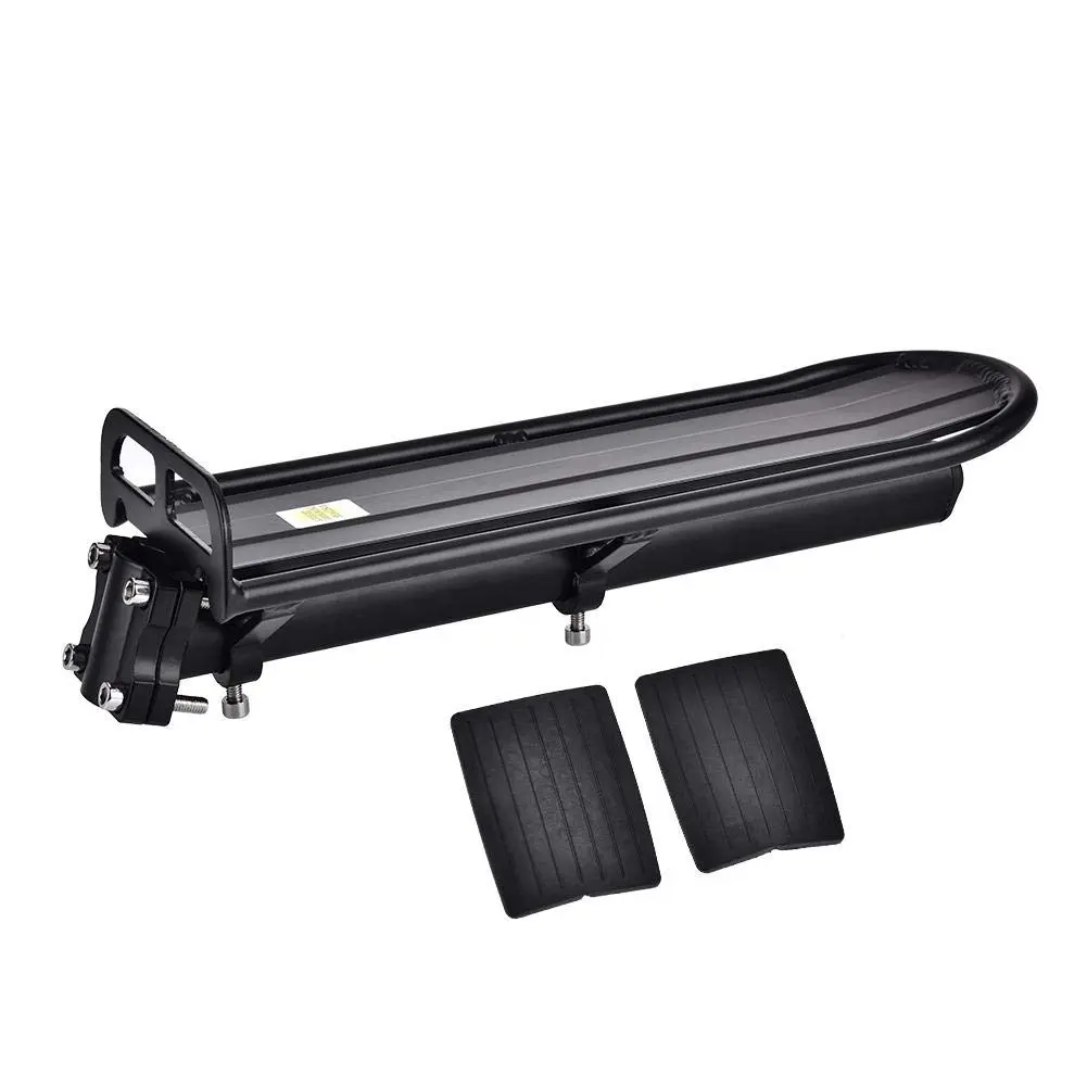 Bicycle Rear Rack Aluminum Alloy Bike Quick Release Carrier Rack Seat Rear Shelf 10KG Load Capacity for Cycling