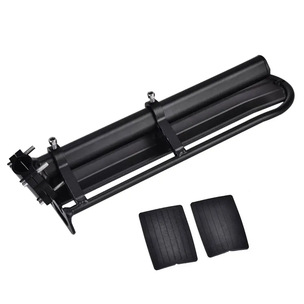 Bicycle Rear Rack Aluminum Alloy Bike Quick Release Carrier Rack Seat Rear Shelf 10KG Load Capacity for Cycling