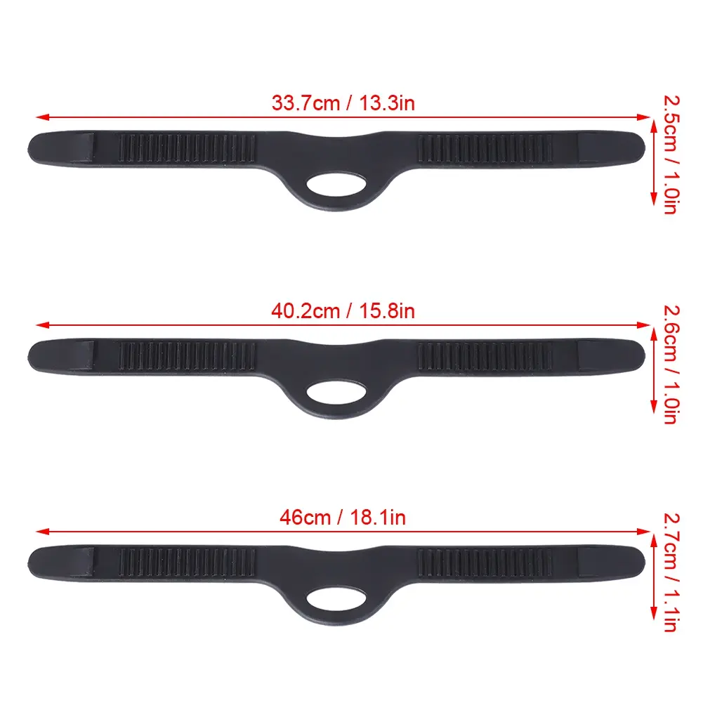 Swimming Fin Strap Flippers Fin Strap KEEP DIVING Adjustable Rubber Fin Flippers Strap Swimming Scuba Diving Dive Accessories