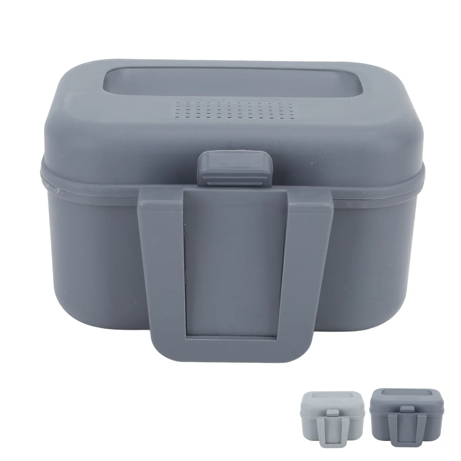 Fishing Live Bait Box Fishing Bait Station Plastic Waterproof Worm Bait Holder Heat Resistant Live Bait Container