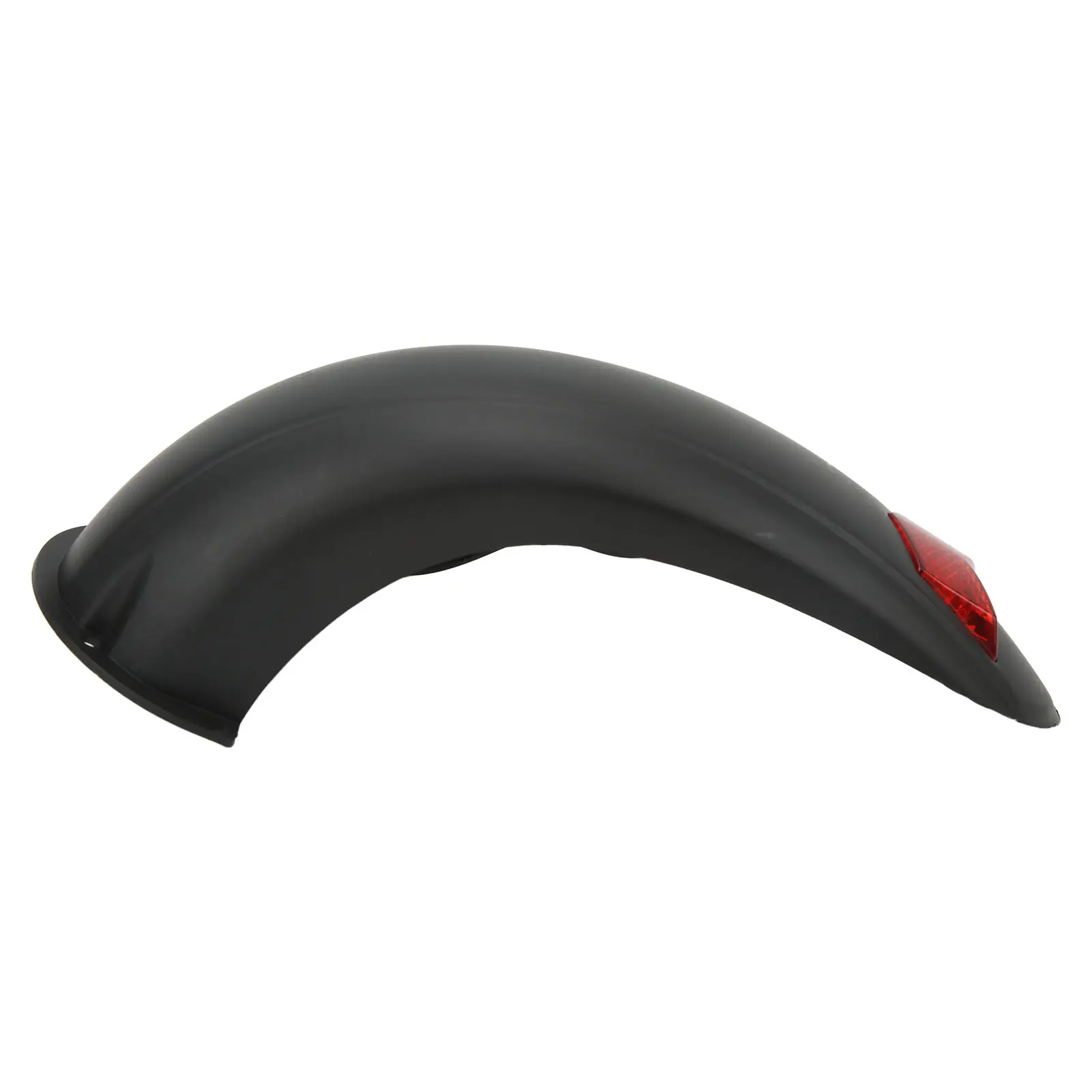 10 Inch Electric Scooter Rear Mudguard with Lamp Red Light Plastic Easy to Install Scooter Splash Guard Replacement Accessory