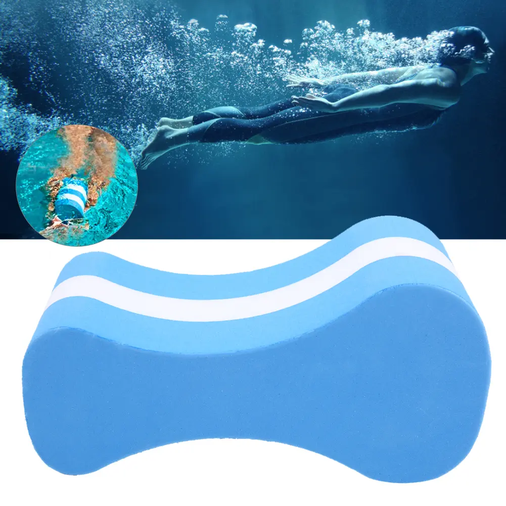 EVA Swim Clip Leg Board Kids Adults Beginner Pool Training Swimming Kickboard Floating Board Swimming Clip Leg Board