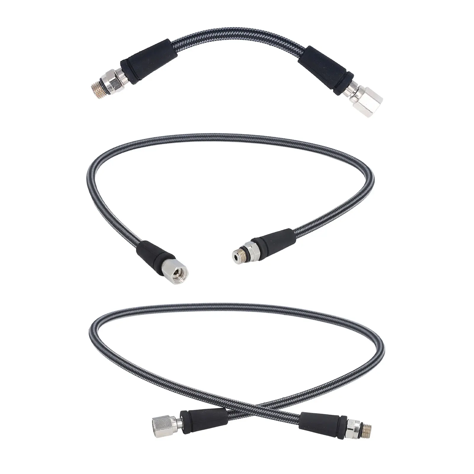 Diving High Pressure Hose Lasting Standard Professional Flexible Carbon Fiber Woven Diving Regulator Hose for Scuba Diving