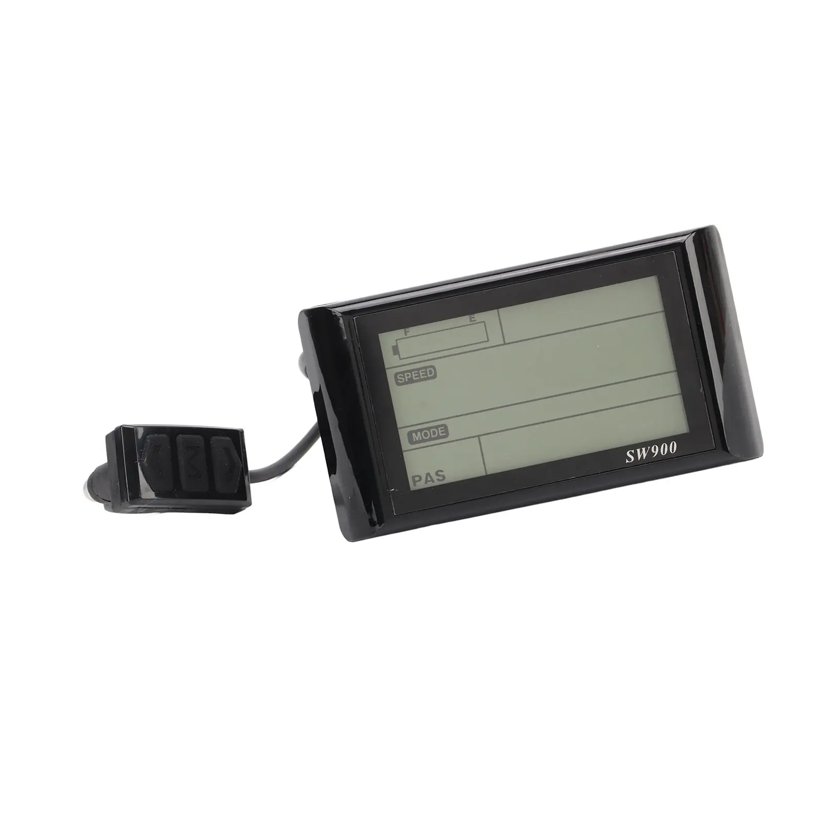 Electric Bike LCD Display Panel ABS Waterproof 5 Pin for 22.5mm Handlebars Electric Scooter Replacement Accessories