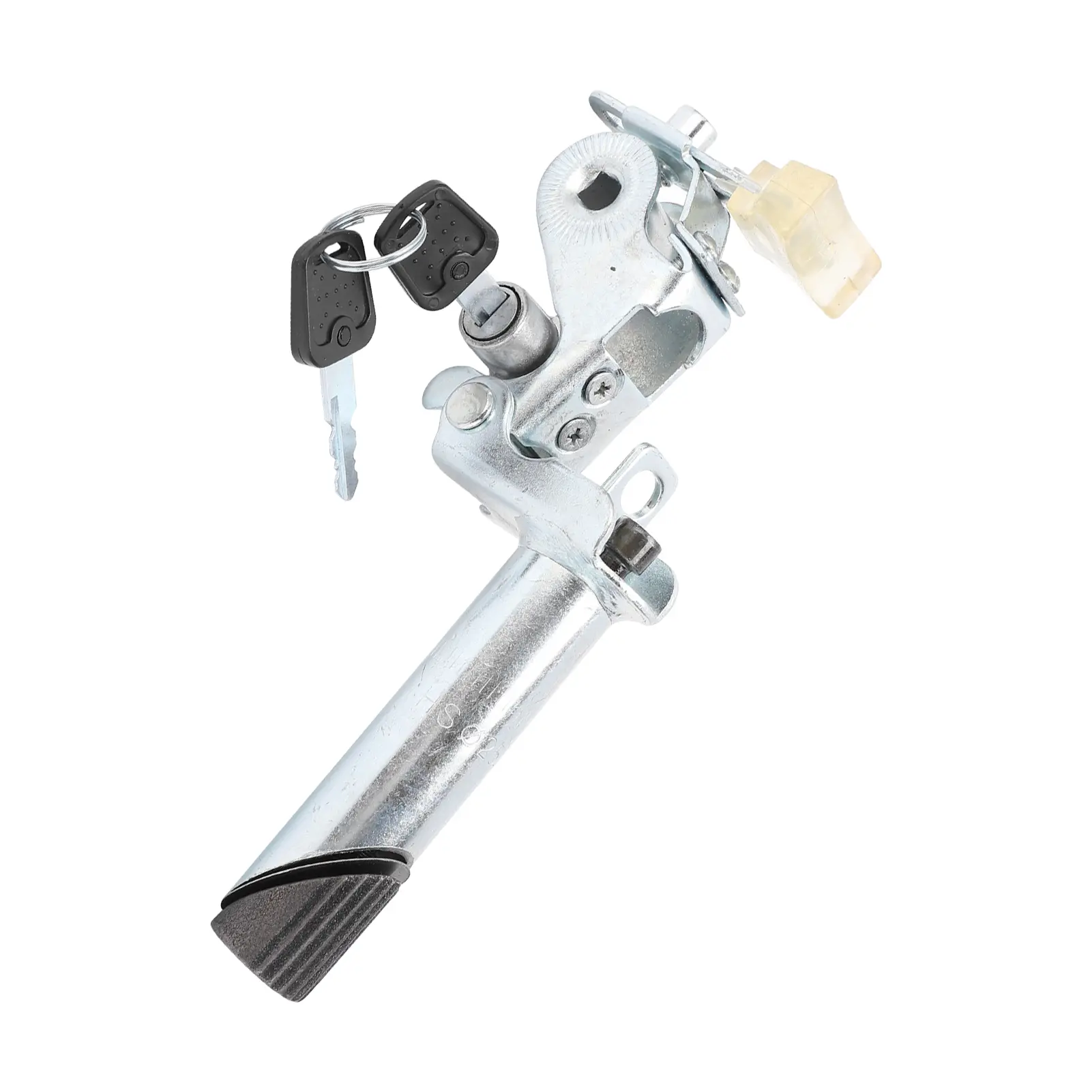 Electric Bike Seatpost Metal Foldable Bike Seat Post with Anti‑Theft Key Internal Lock Bike Accessory