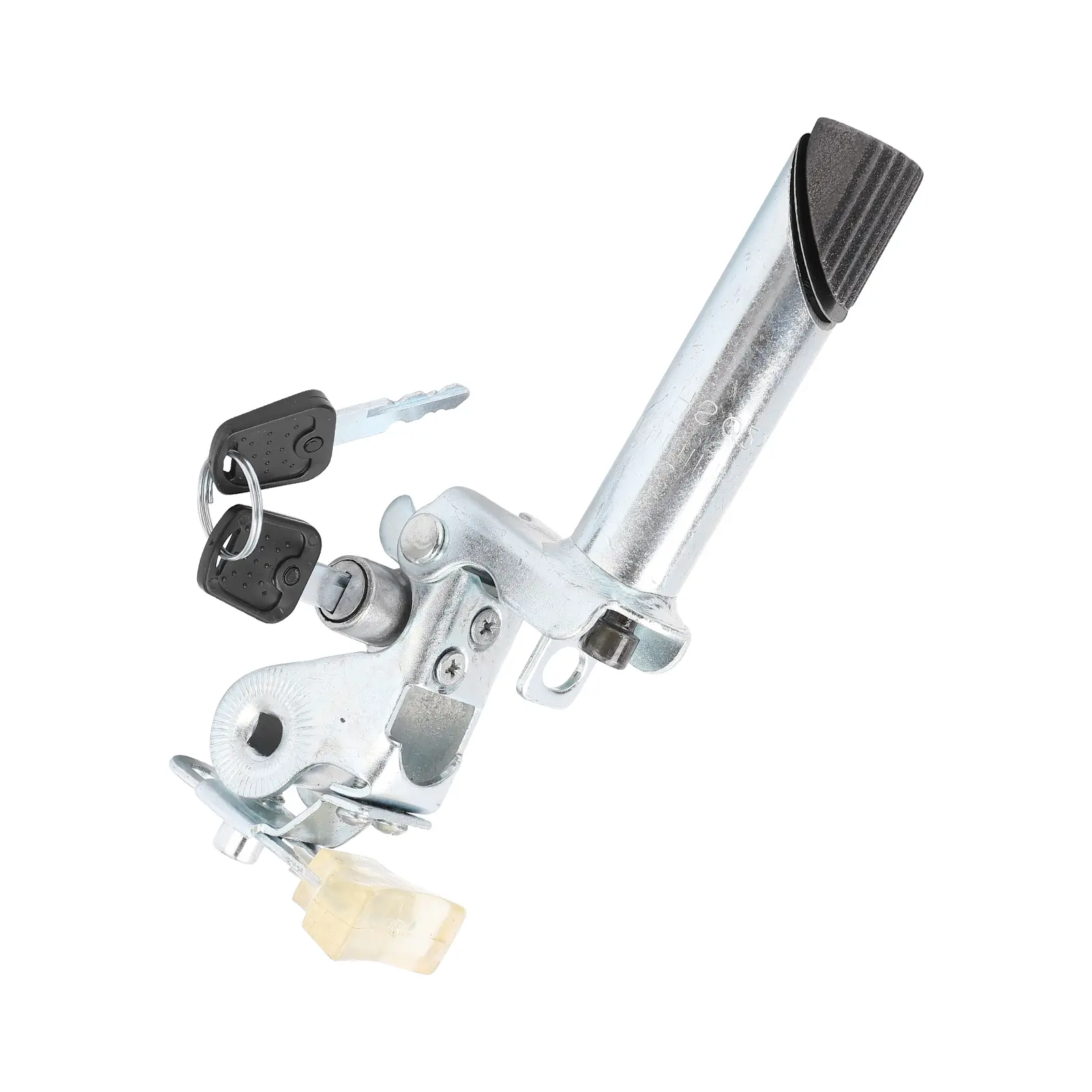 Electric Bike Seatpost Metal Foldable Bike Seat Post with Anti‑Theft Key Internal Lock Bike Accessory