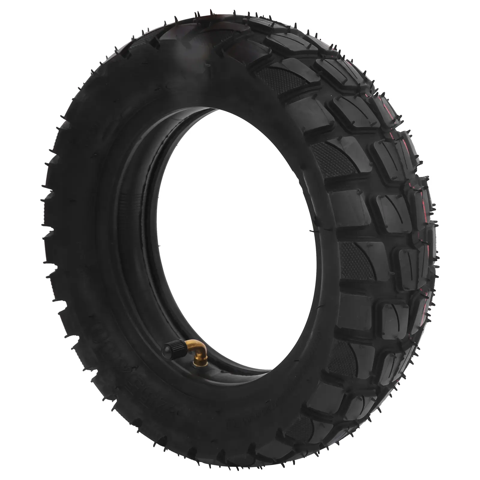 10in Electric Scooter Tire with 255x80 Outer Tube and 10x2.5in Inner Tube Inflatable Rubber Tyre Replacement