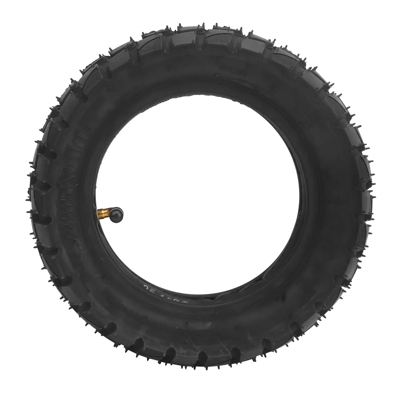 10in Electric Scooter Tire with 255x80 Outer Tube and 10x2.5in Inner Tube Inflatable Rubber Tyre Replacement
