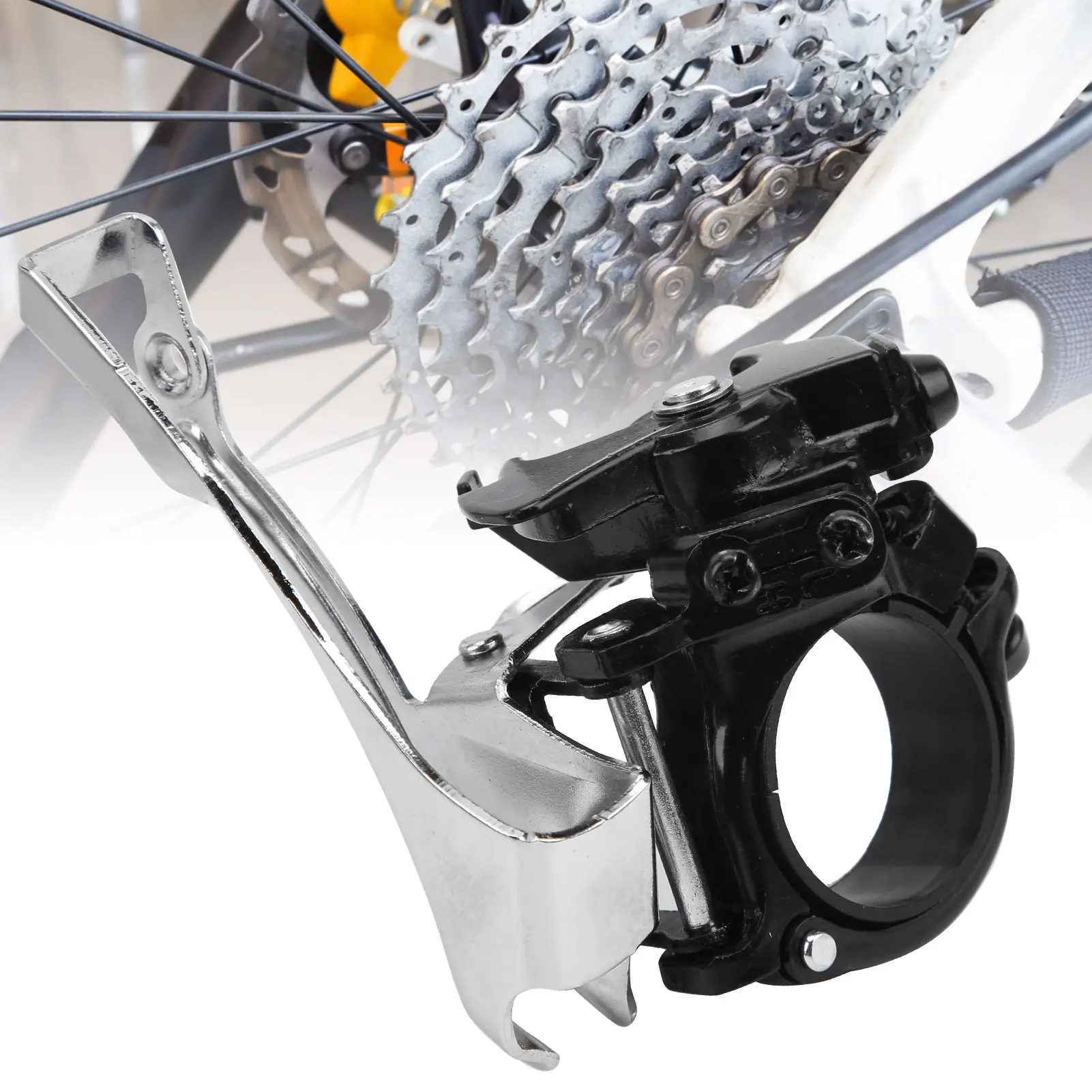 Front Derailleur Bicycle Front Derailleur 7/8/9 Speed Aluminium Alloy Mountain Bicycle Front Derailleur Shifter Bike Accessory