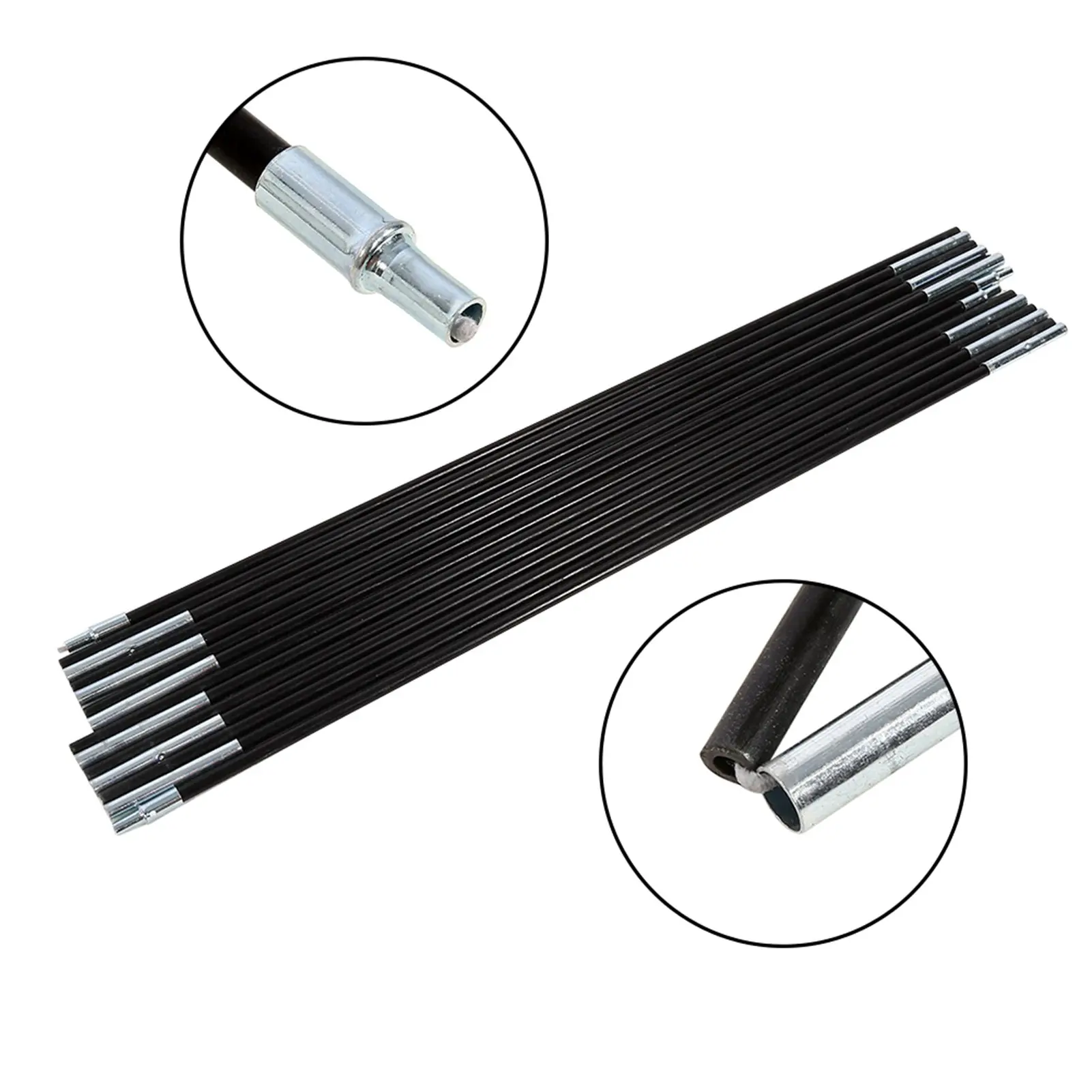 1 Set Tent Poles Fiber Glass Rod Outdoor Camping Tent Pole Support Frames Kit for 2 Person Camping Tent