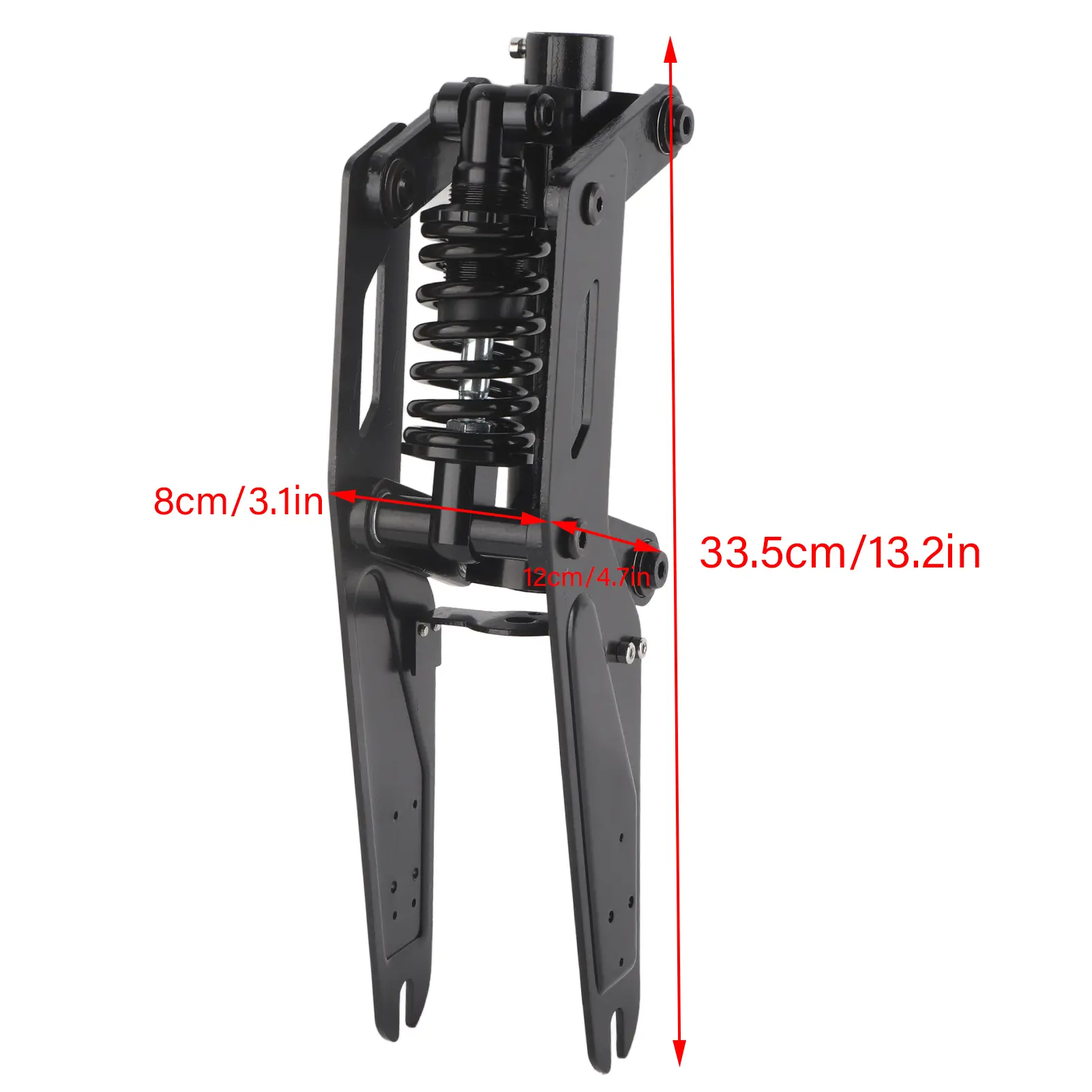 Front Fork Shock Absorption Kit Stainless Steel High Density Reduce Vibration Suspension Fork for Xiaomi M365 M365 Pro