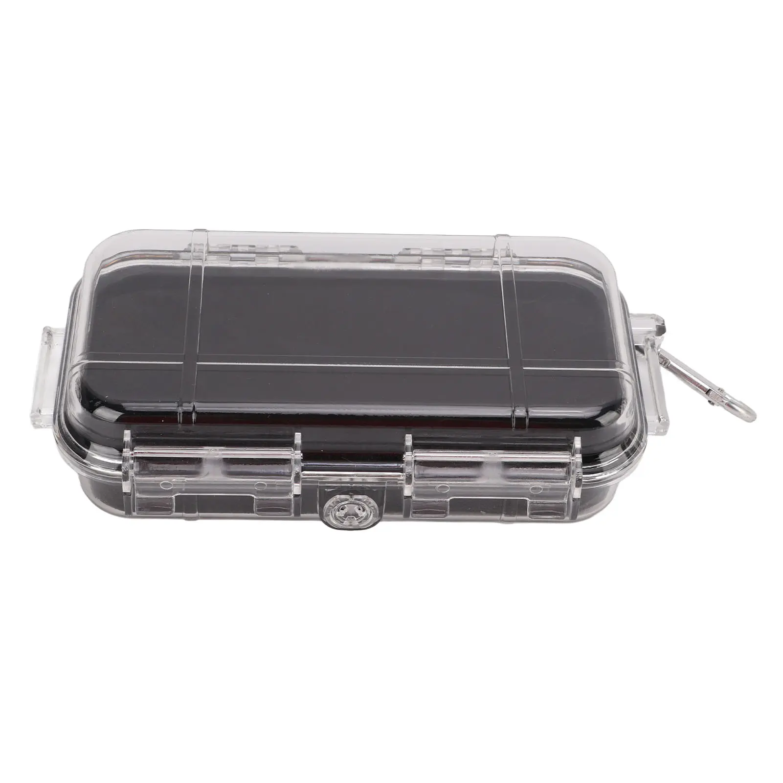 Plastic Shockproof Box with Shock Absorption Liner Outdoor Waterproof Airtight Case for Camping Hiking Fishing