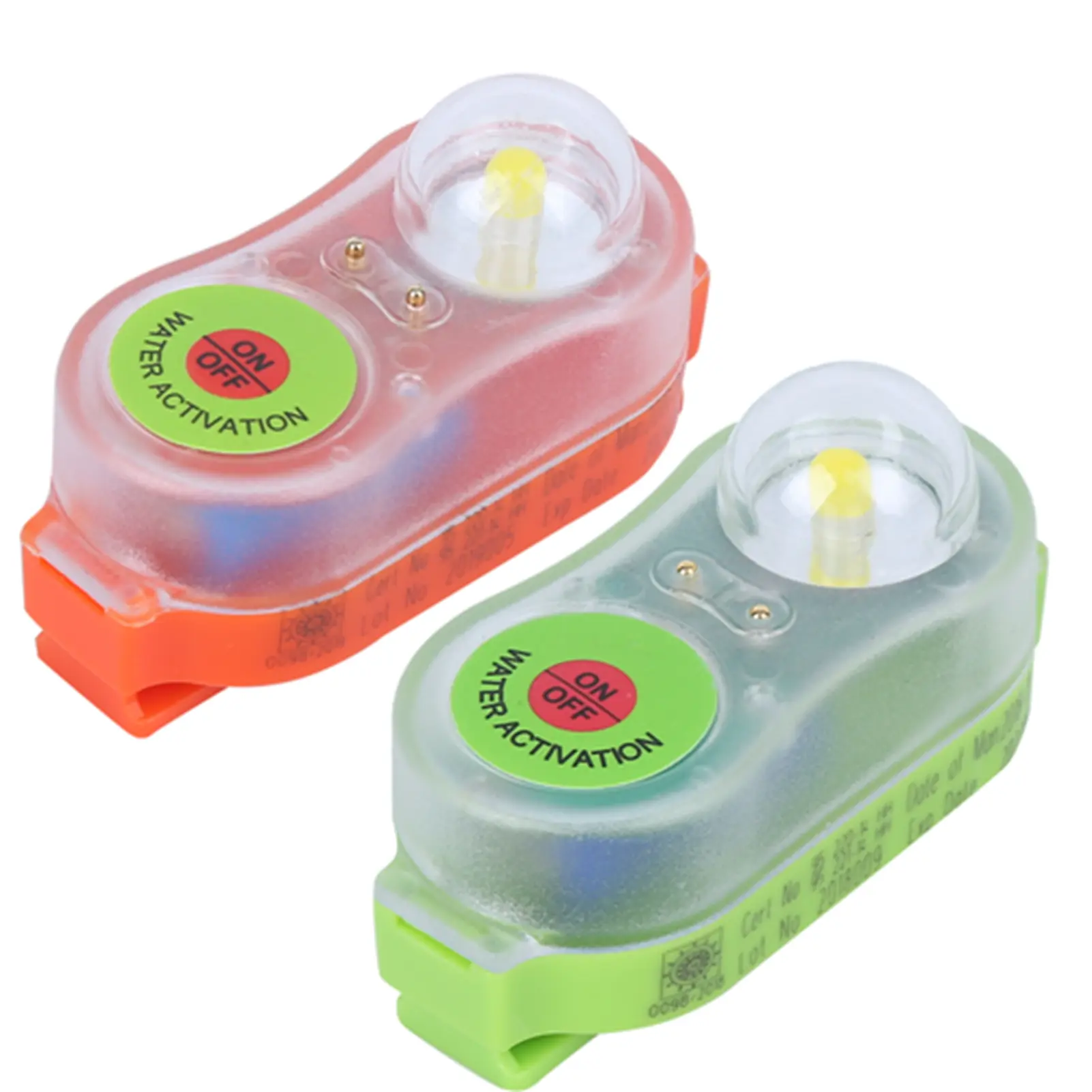 30g Lithium Life Vest Light Conspicuous Attract Light Lamp Life Jacket Light For Life Vest Outdoor Adult Children Life-saving