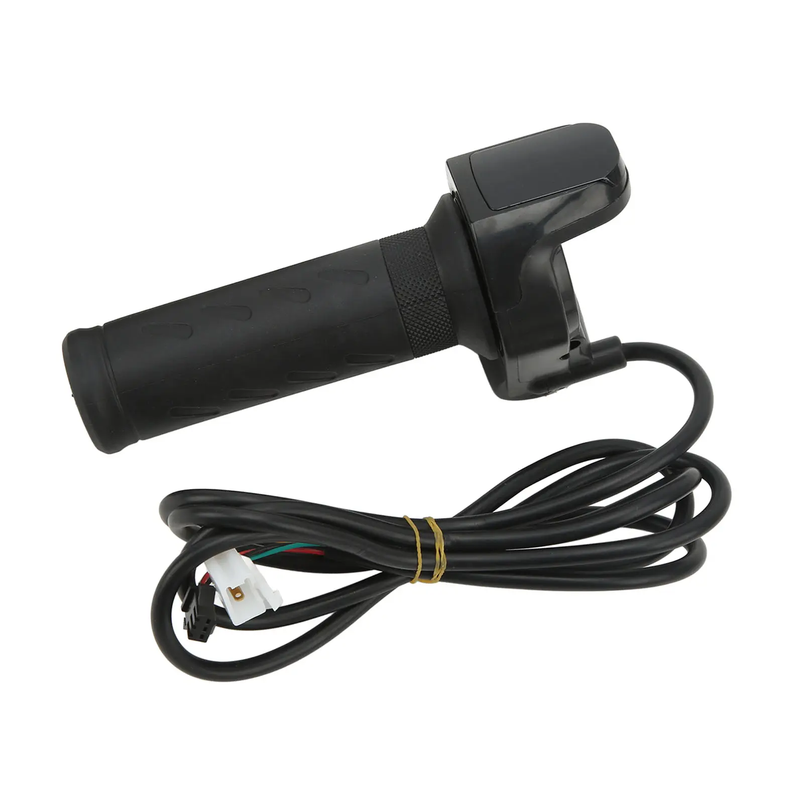 Electric Scooter Twist Throttle Grip with Backlight LCD Panel Easy Installation Electric Bike Throttle Grip for 22.2mm Handle
