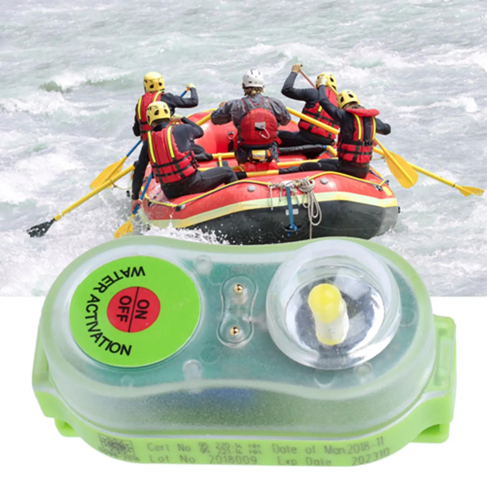 30g Lithium Life Vest Light Conspicuous Attract Light Lamp Life Jacket Light For Life Vest Outdoor Adult Children Life-saving