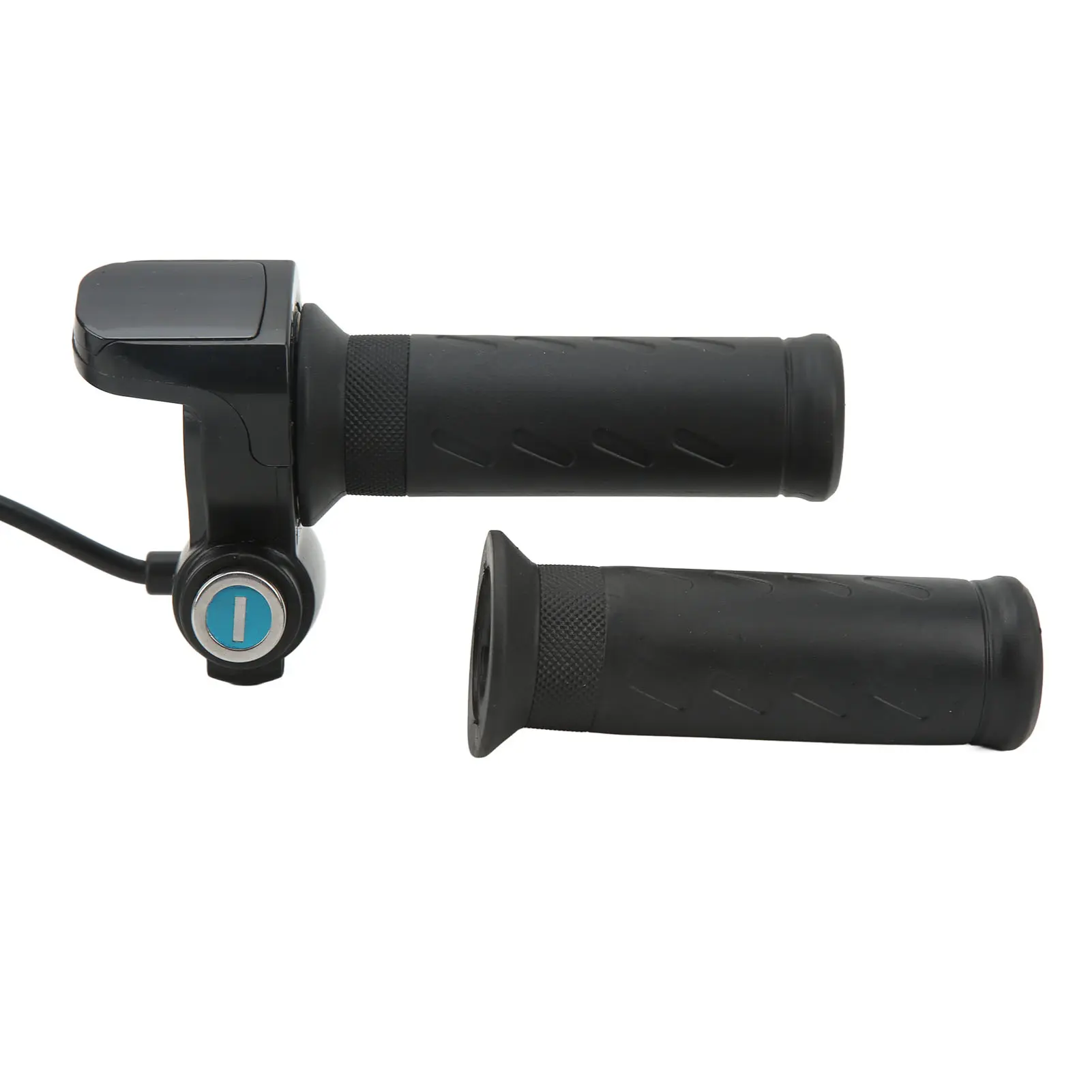 Electric Scooter Twist Throttle Grip with Backlight LCD Panel Easy Installation Electric Bike Throttle Grip for 22.2mm Handle