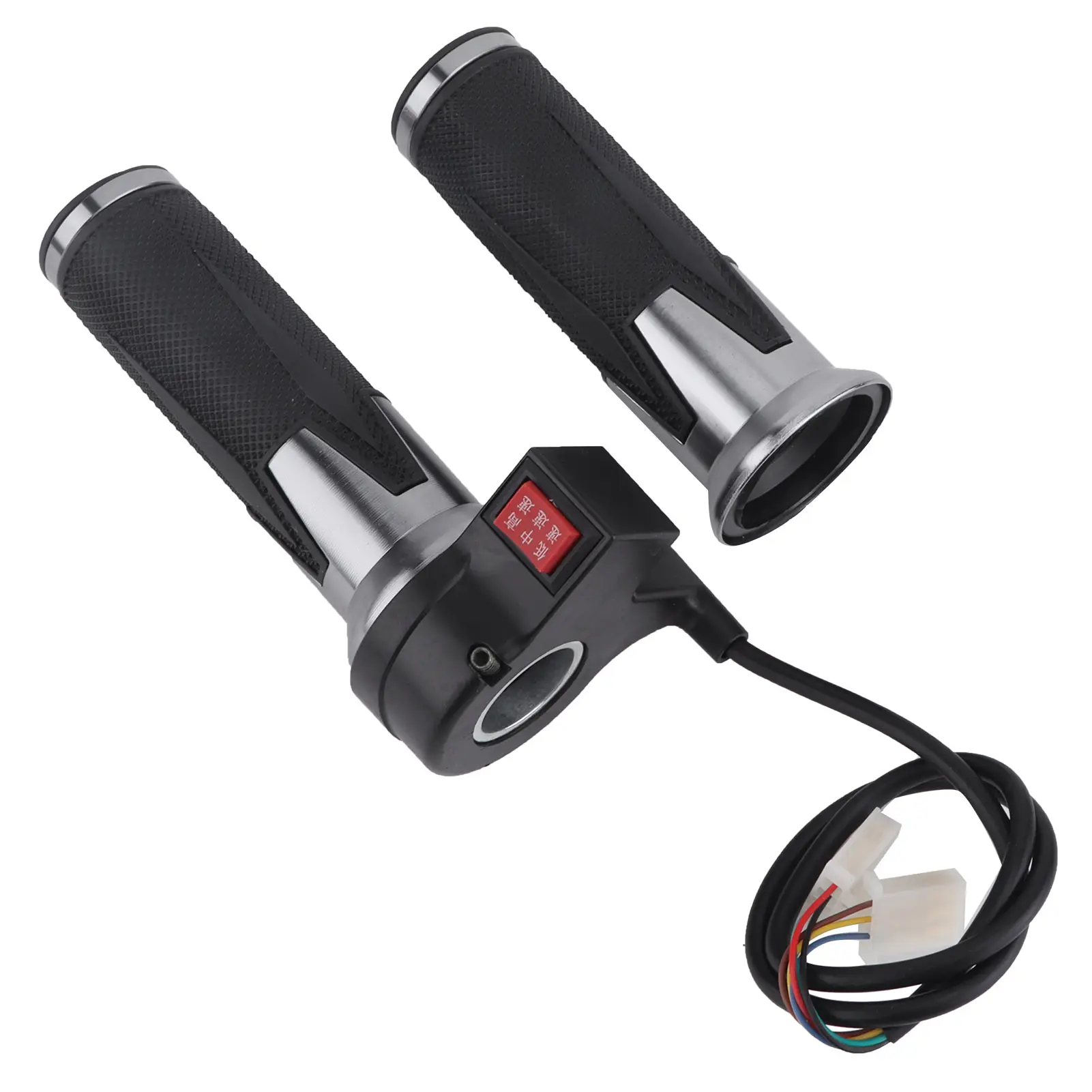 1 Pair Handlebar Throttle Grip 3 Speed Control Universal Throttle Handle for Electric Bikes Scooters for 22mm Handlebar
