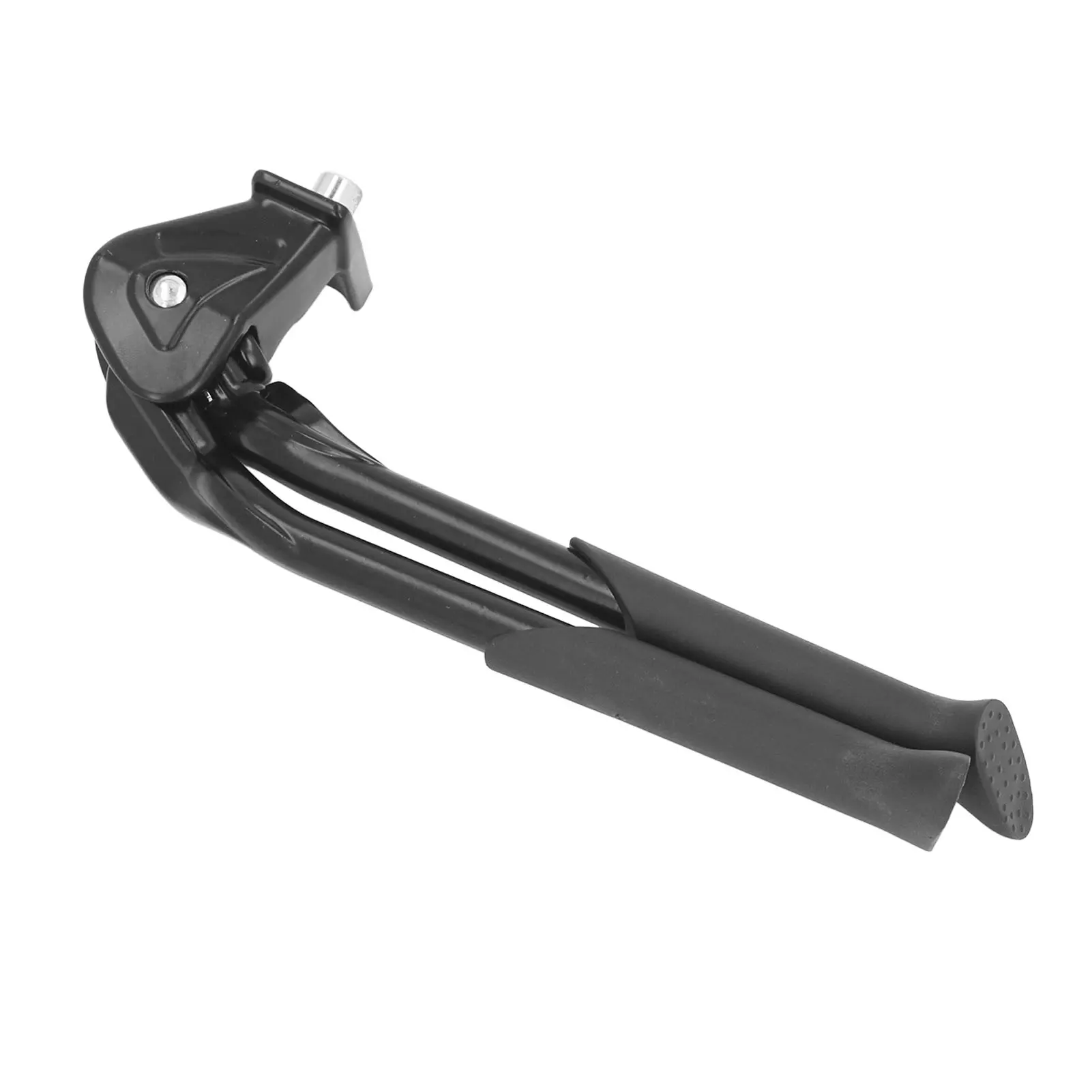 Double Leg Bike Kickstand with 7 Holes Height Adjustable Aluminum Alloy Anti Slip Bicycle Stand for Folding Bike Mountain Bike