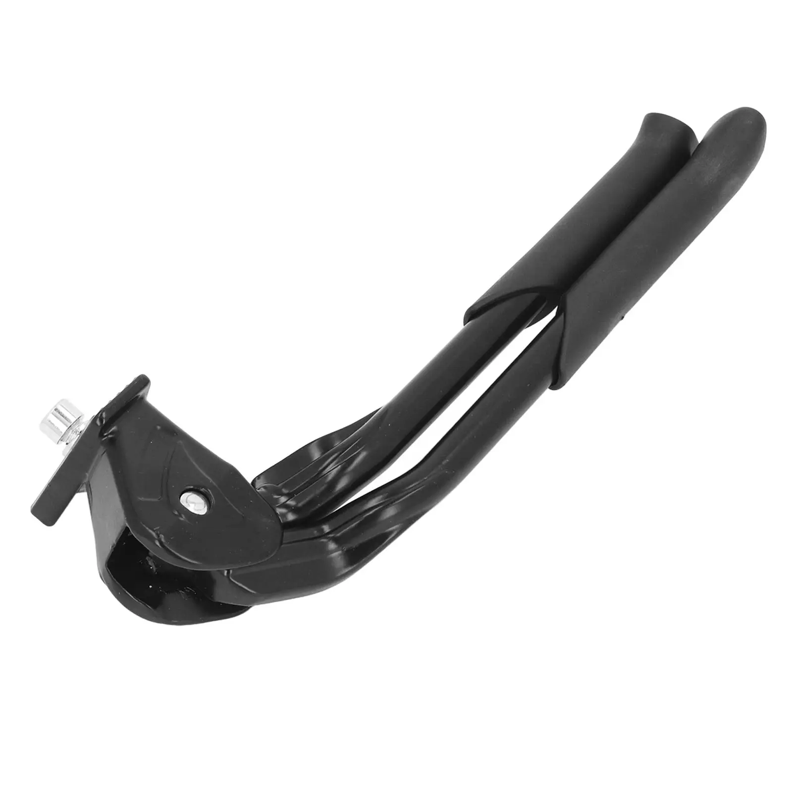 Double Leg Bike Kickstand with 7 Holes Height Adjustable Aluminum Alloy Anti Slip Bicycle Stand for Folding Bike Mountain Bike